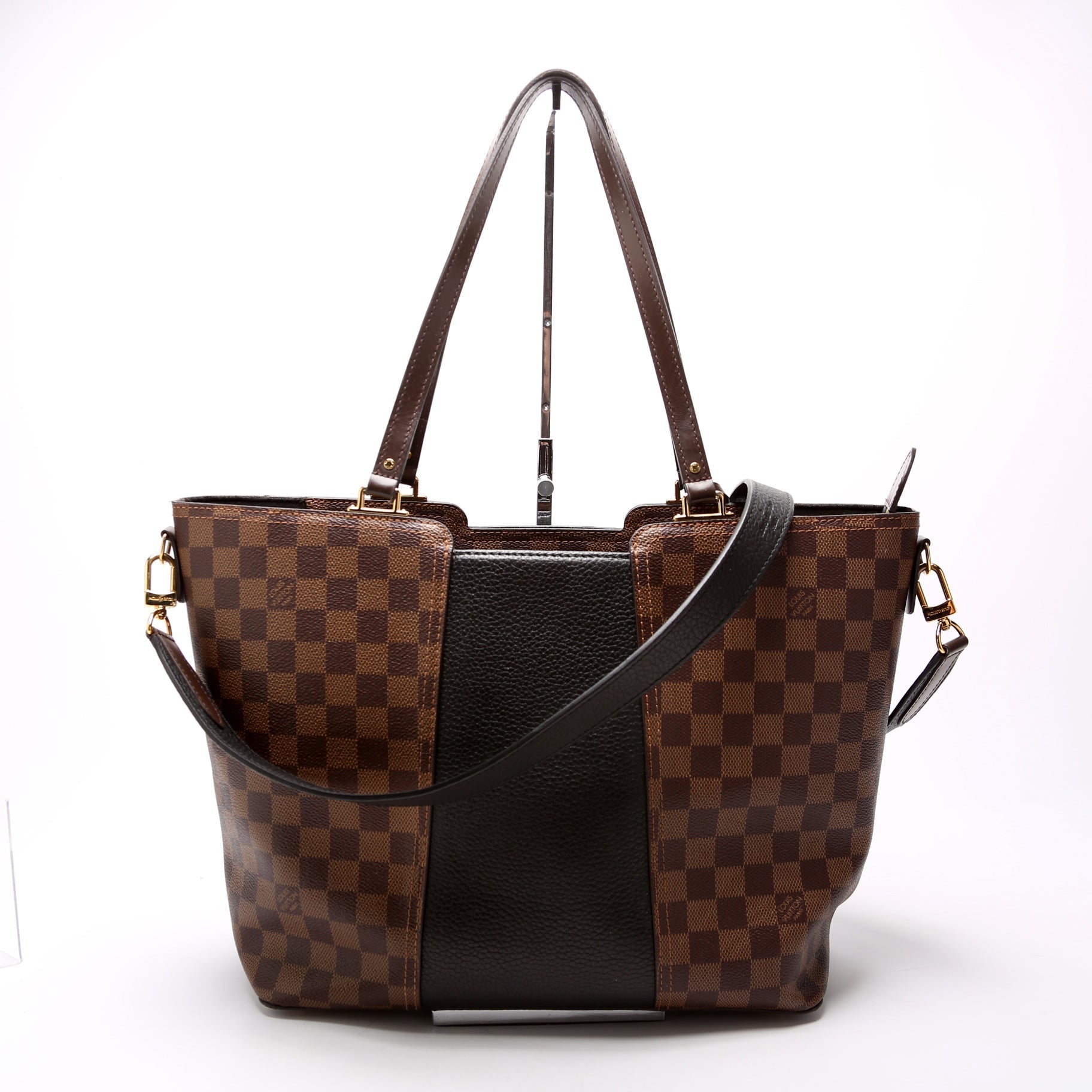 Louis Vuitton Jersey Bag Damier Ebene Black