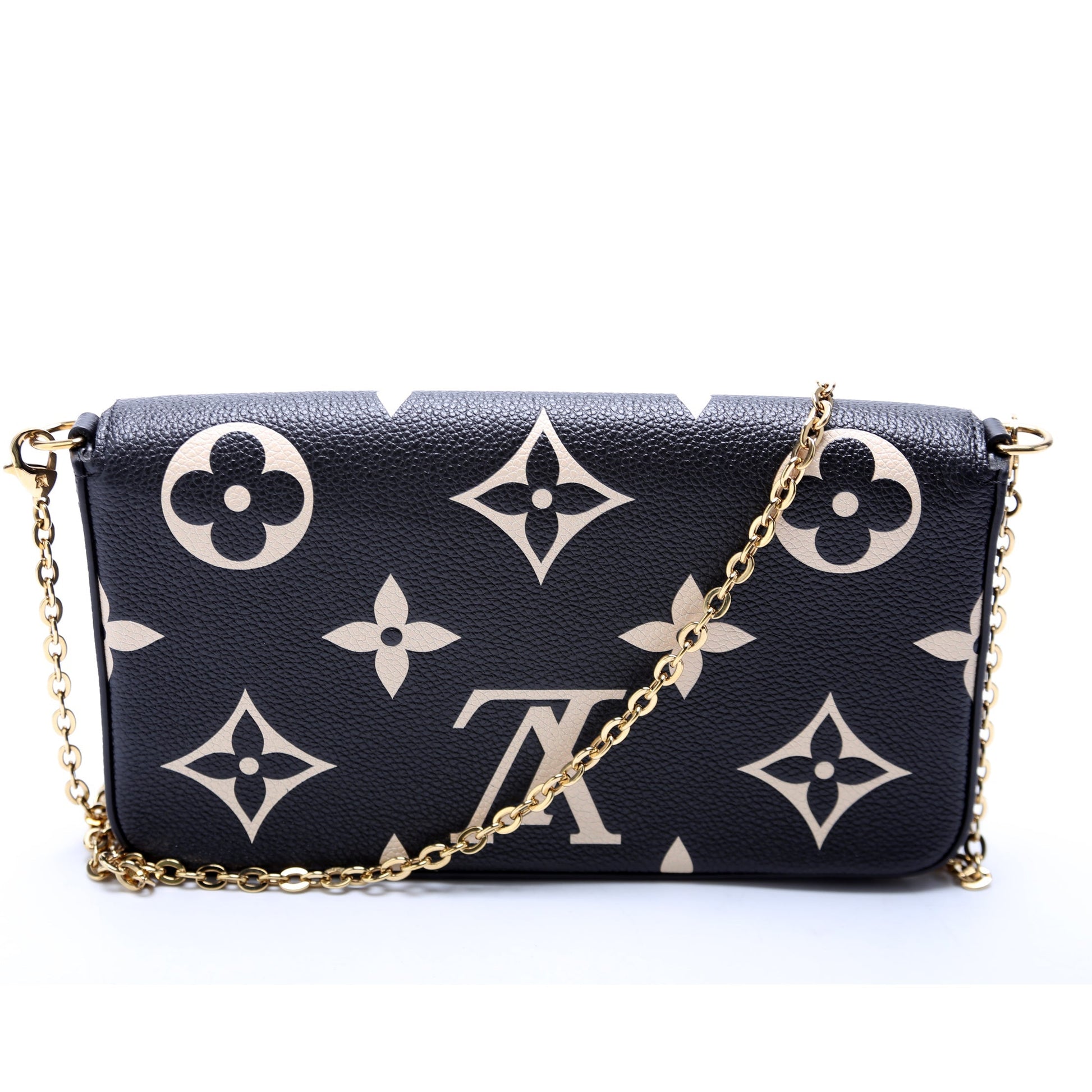 Louis Vuitton Pochette Felicie Crafty Bicolor Empreinte Black/Cream