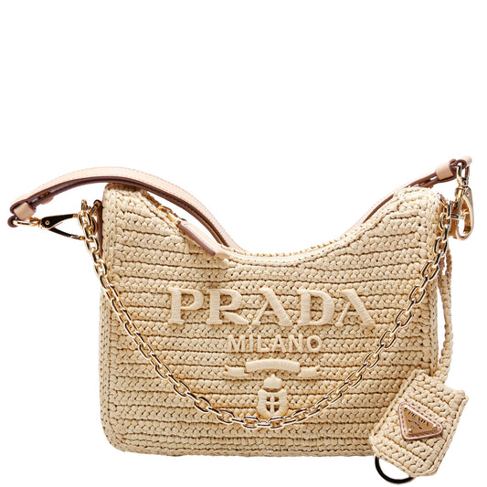Prada Re-Edition 2000 Crochet Mini Bag