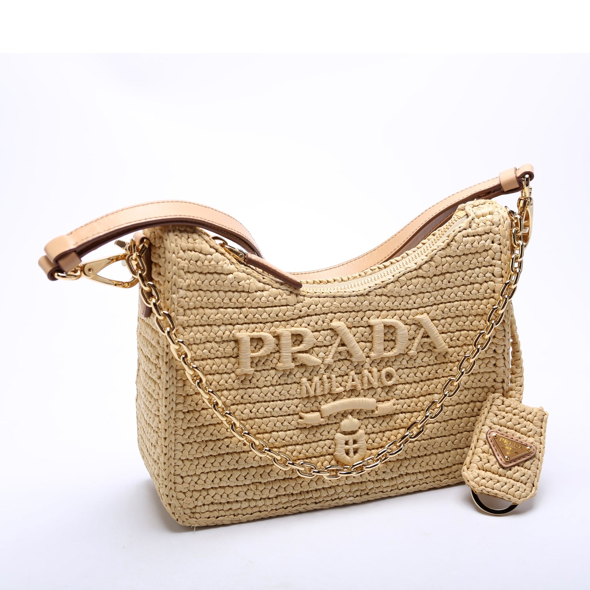 Prada Re-Edition 2000 Crochet Mini Bag