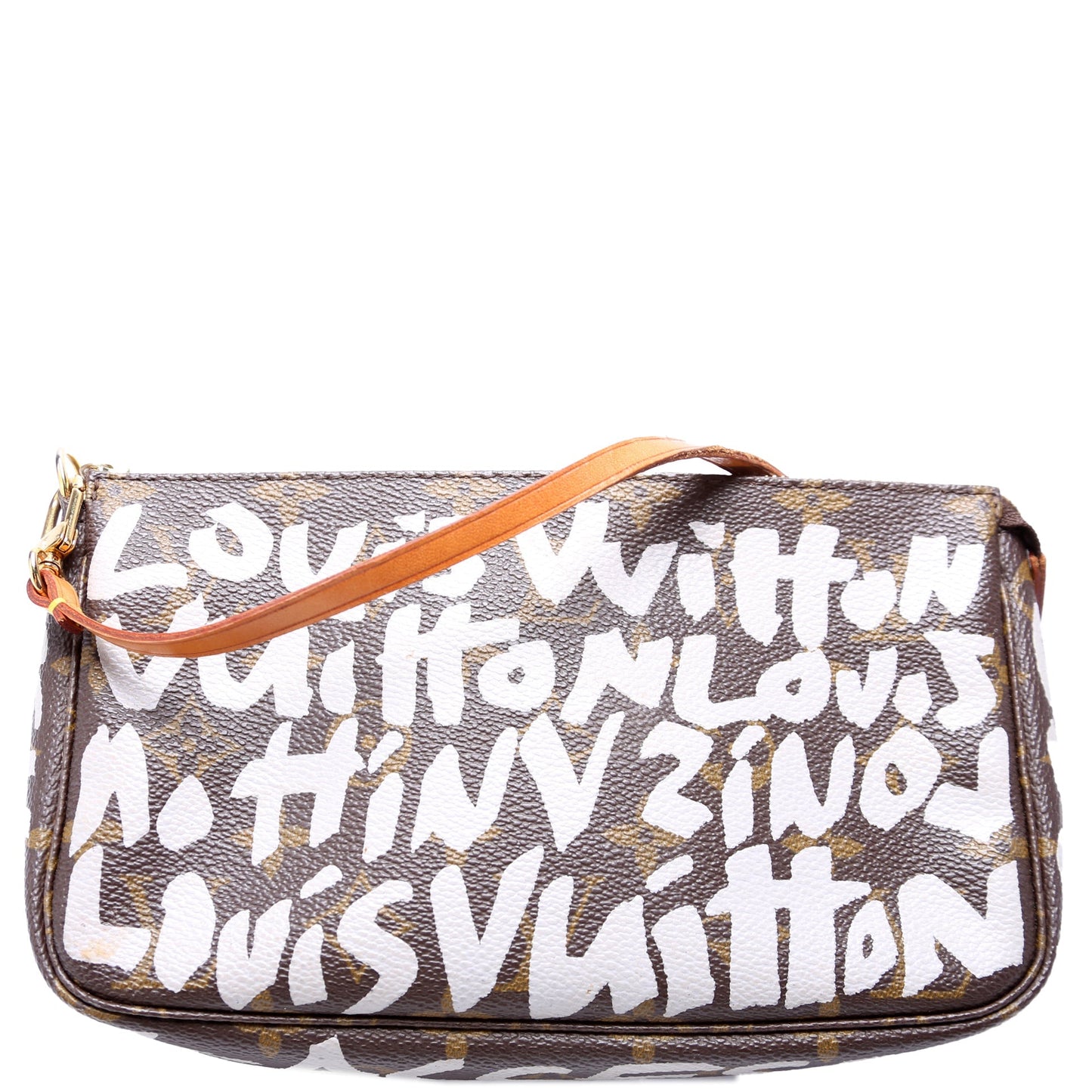Louis Vuitton Pochette Accessories Graffiti Grey