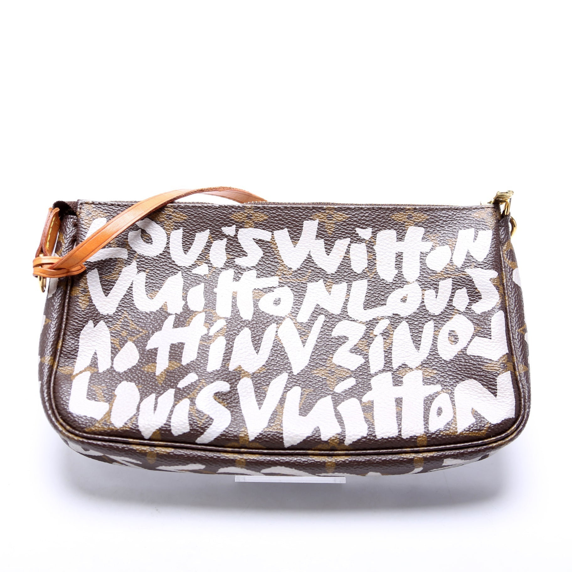 Louis Vuitton Pochette Accessories Graffiti Grey