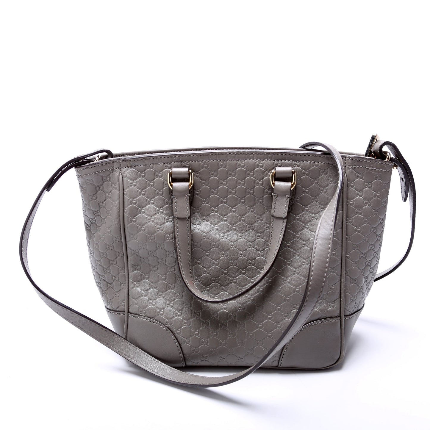 Gucci 449241 Micro Bree Small Tote Grey Bag
