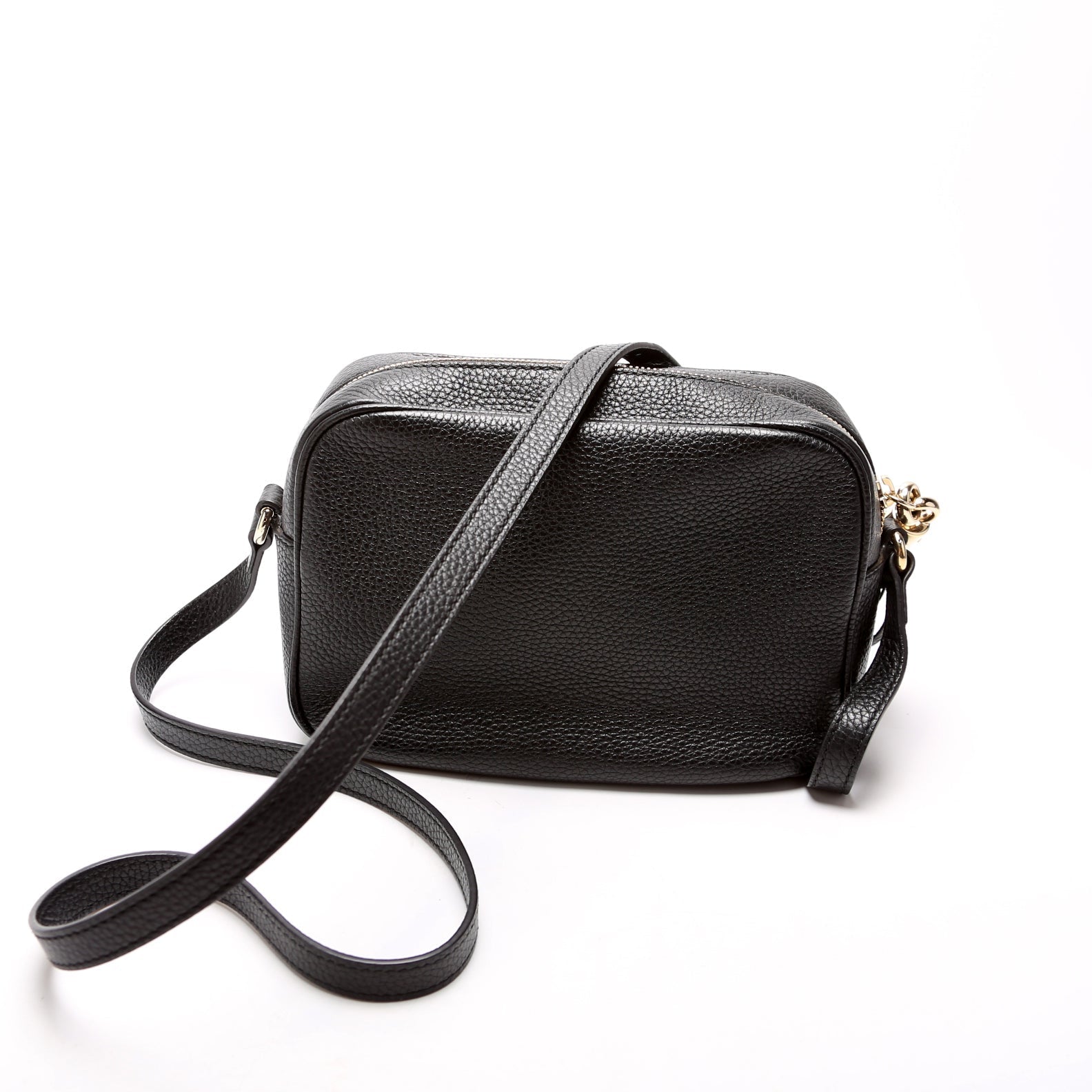 Gucci 308364 Soho Disco Crossbody Black Bag