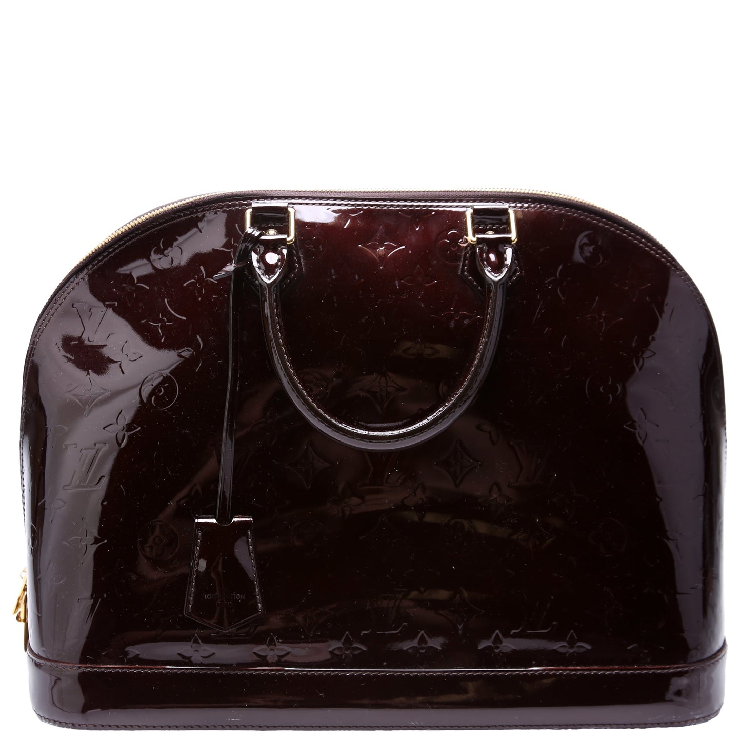 Louis Vuitton Alma GM Vernis Amarante