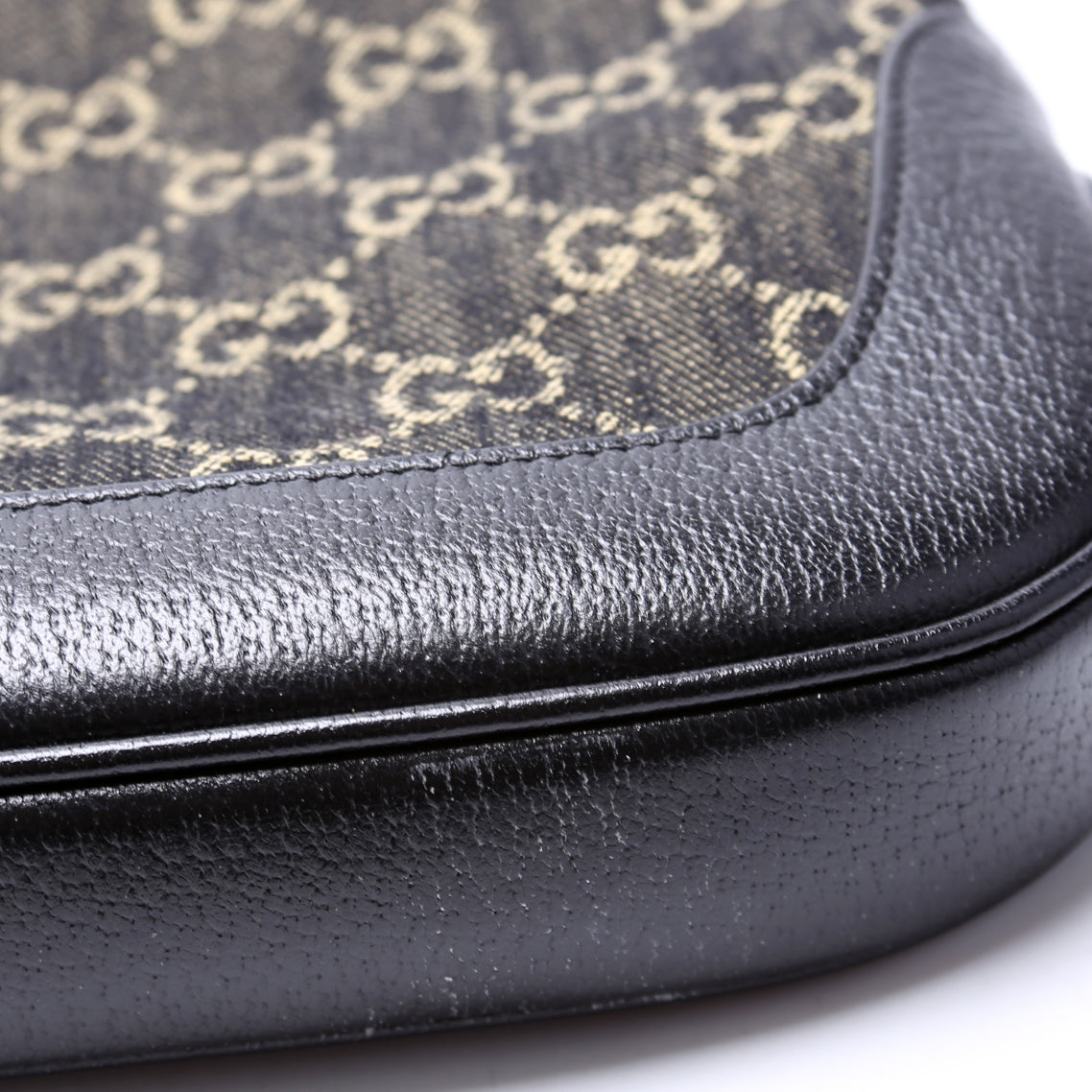 Gucci 678843 GG Canvas 1961 Jackie Hobo Small Black Bag