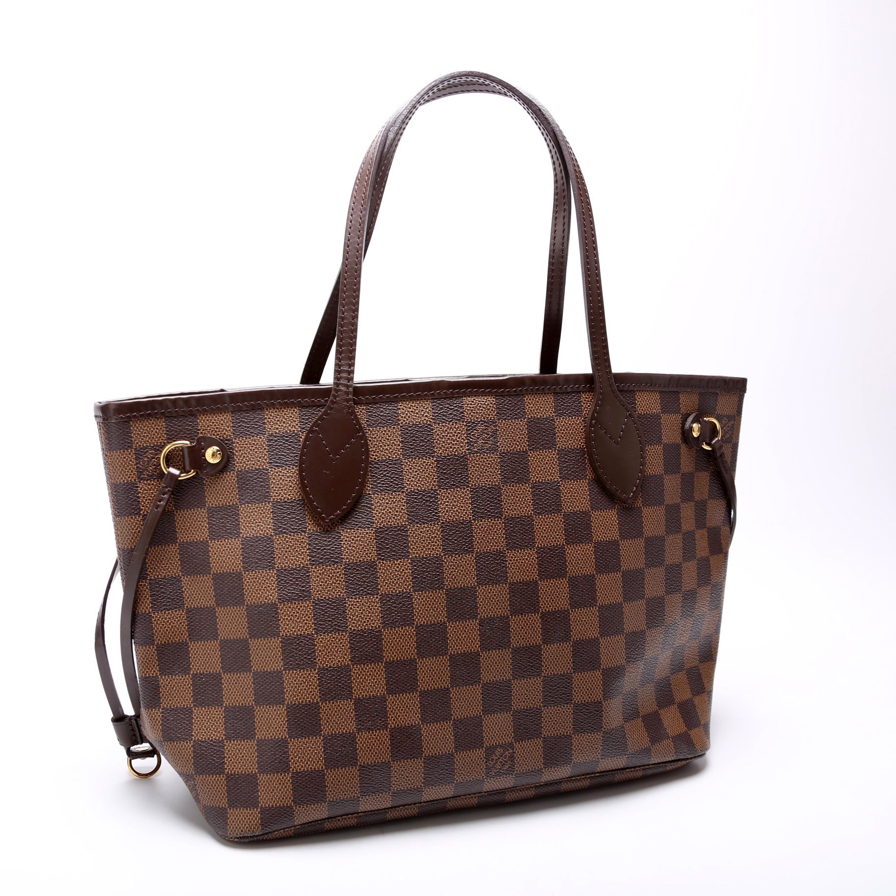 Louis Vuitton Neverfull PM Damier Ebene Red