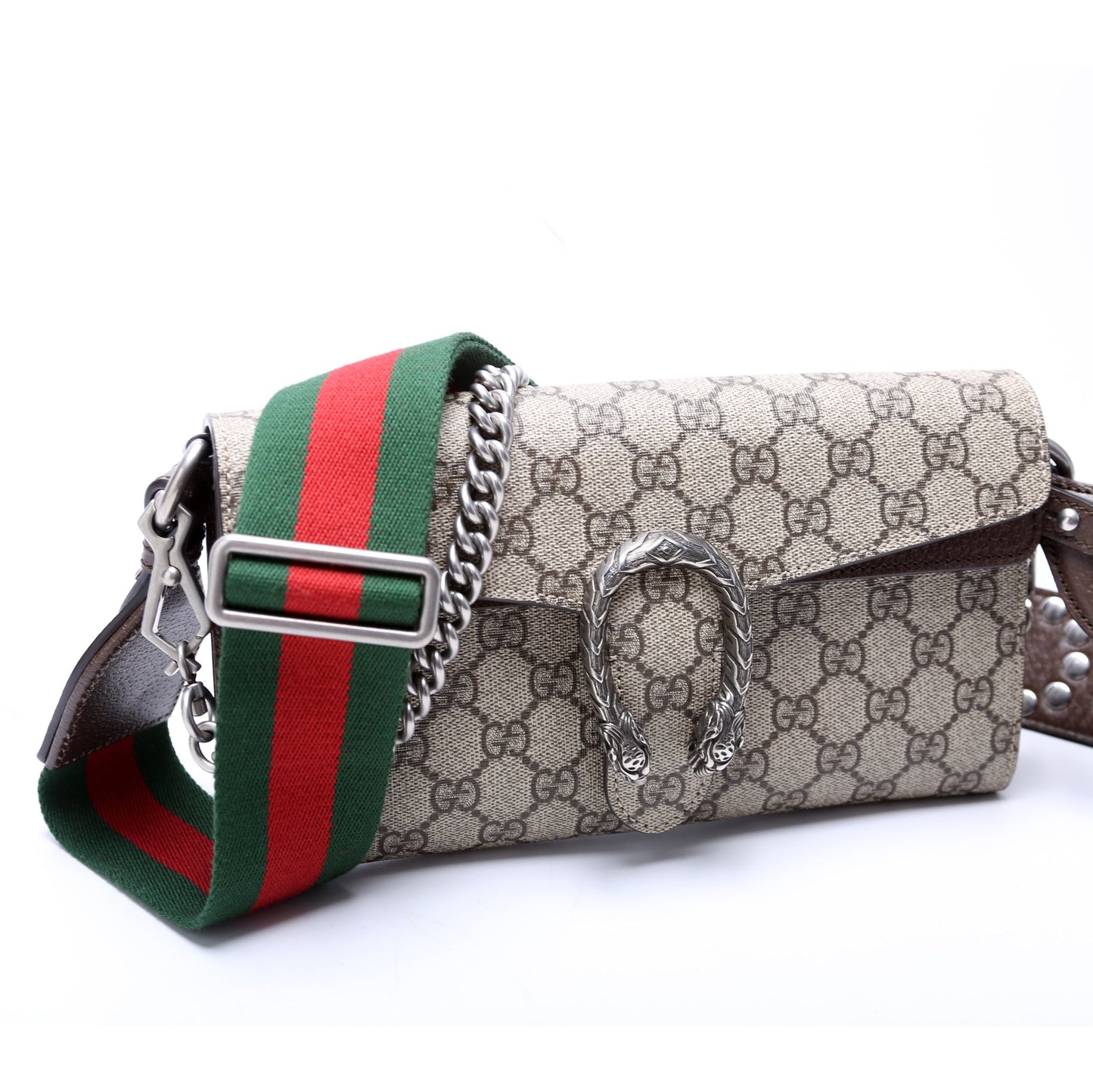 Gucci 731782 Dionysus GG Supreme East-West Small Shoulder Bag