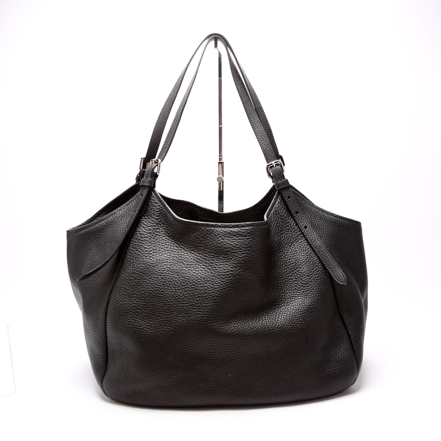Prada Vitello Daino Leather Shoulder Black Bag