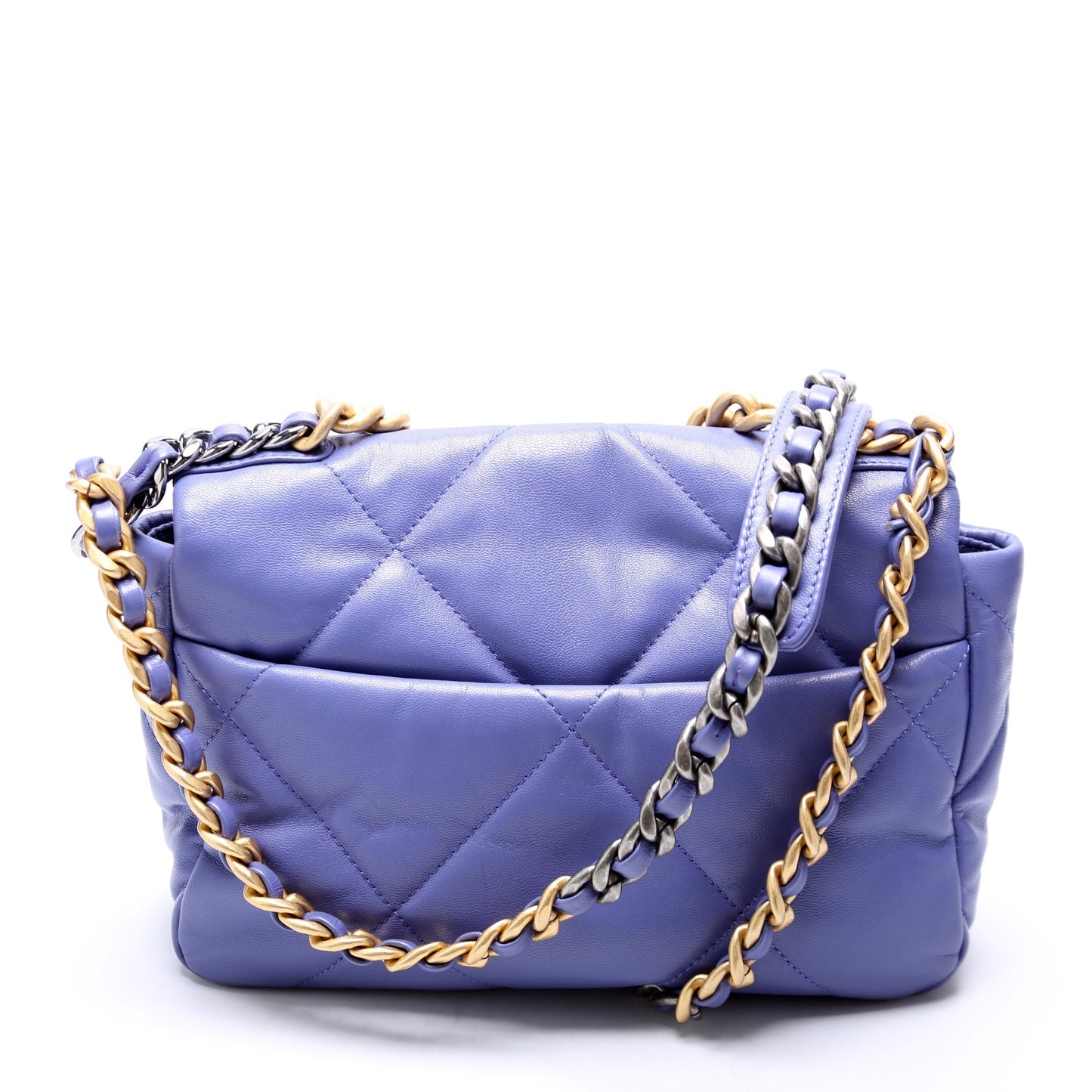 Chanel Quilted Goatskin 19 Medium Flap 30M Bag