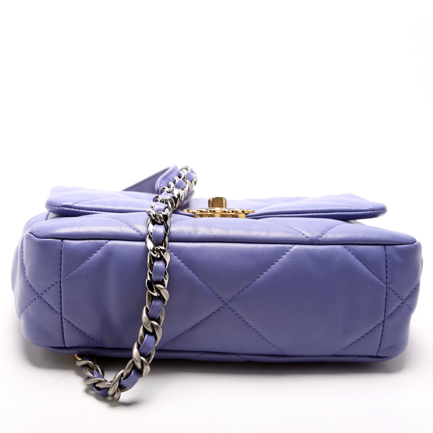Chanel Quilted Goatskin 19 Medium Flap 30M Bag