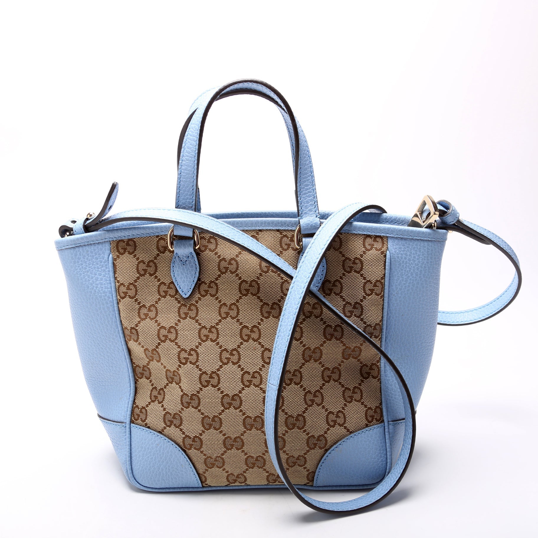 Gucci 449241 GG Small Crossbody Blue Bag