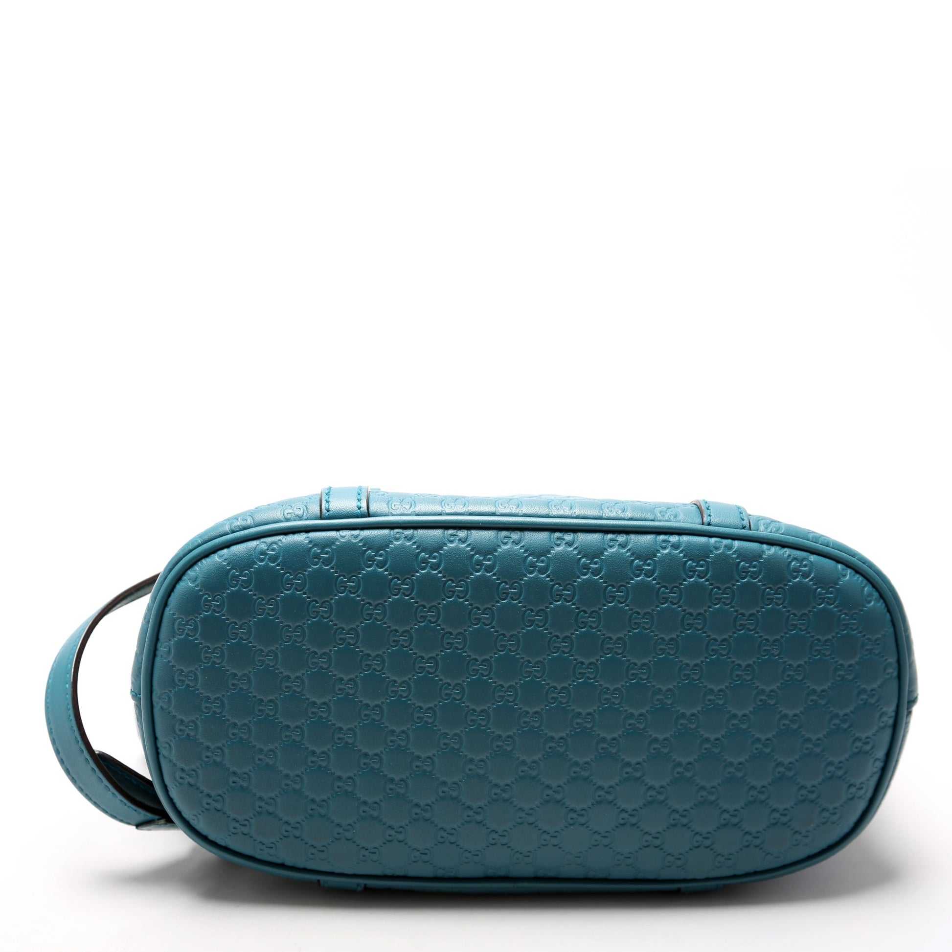 Gucci 449654 Mini Dome Micro Teal Bag