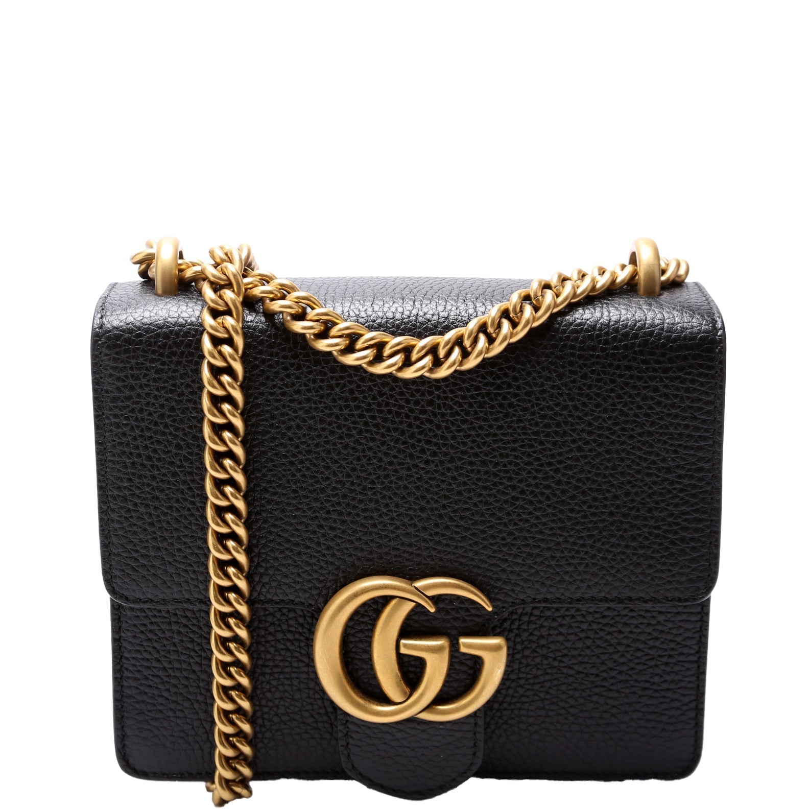 Gucci 779790 Marmont Chain Small Black Bag