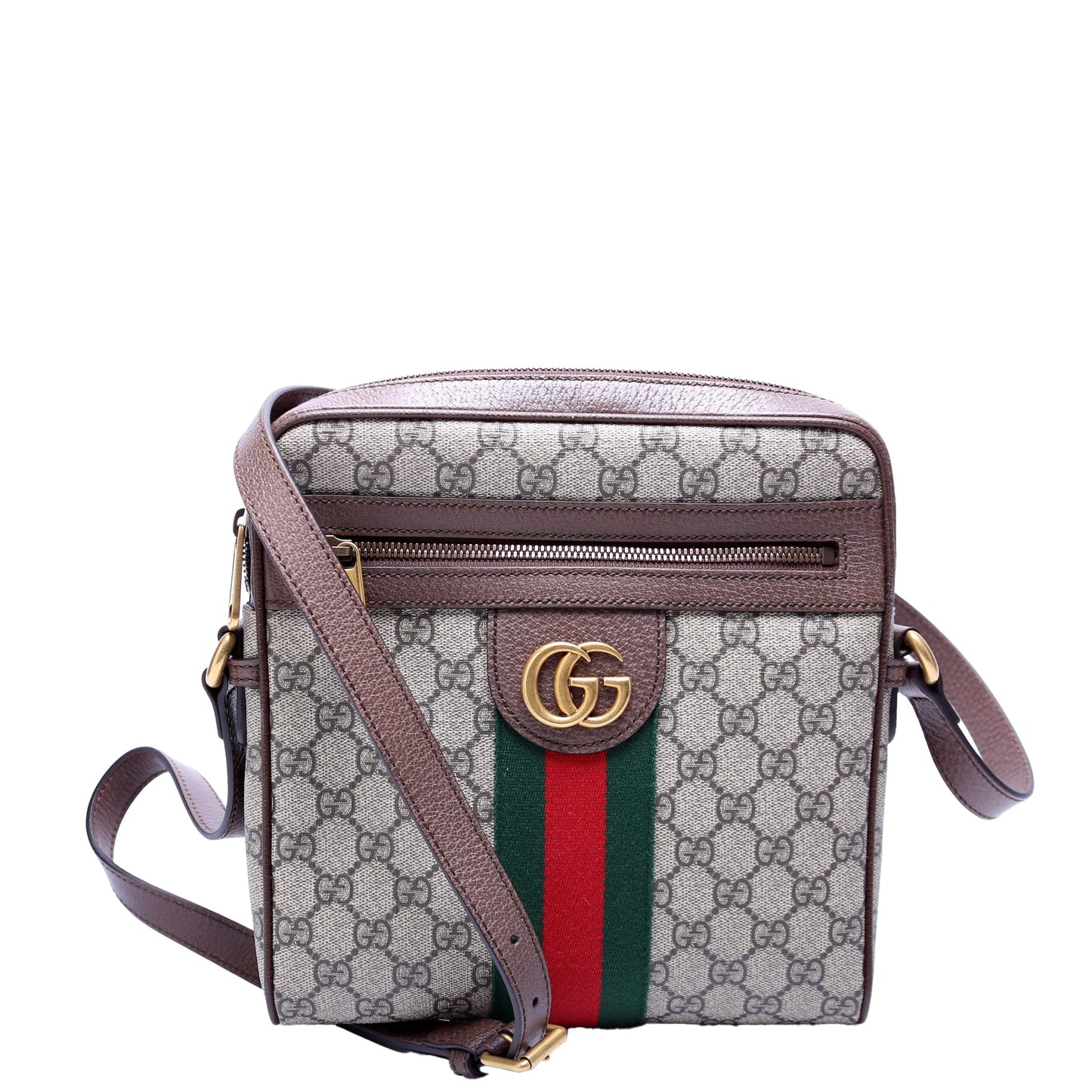 Gucci 547926 Ophidia Messenger Brown Bag