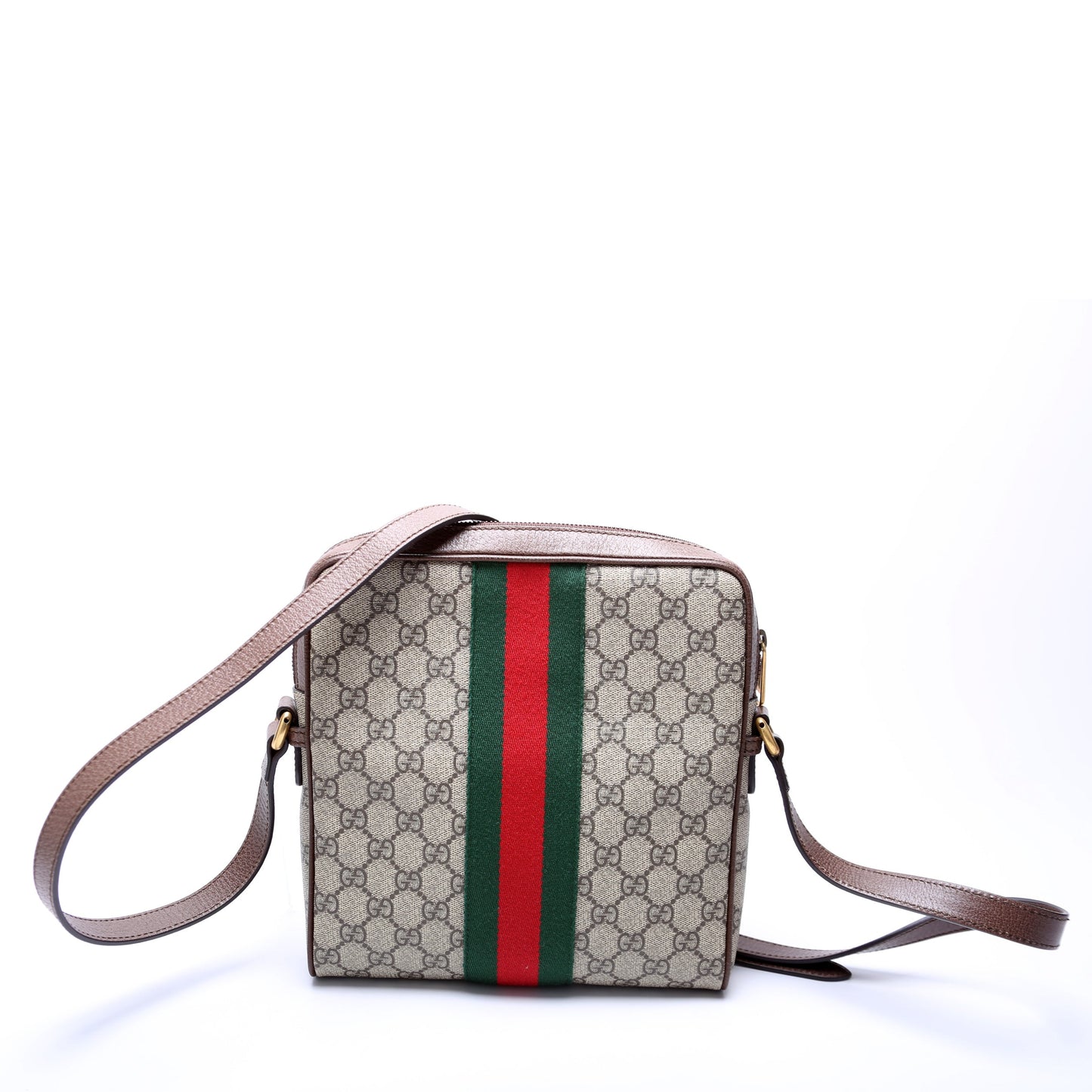 Gucci 547926 Ophidia Messenger Brown Bag