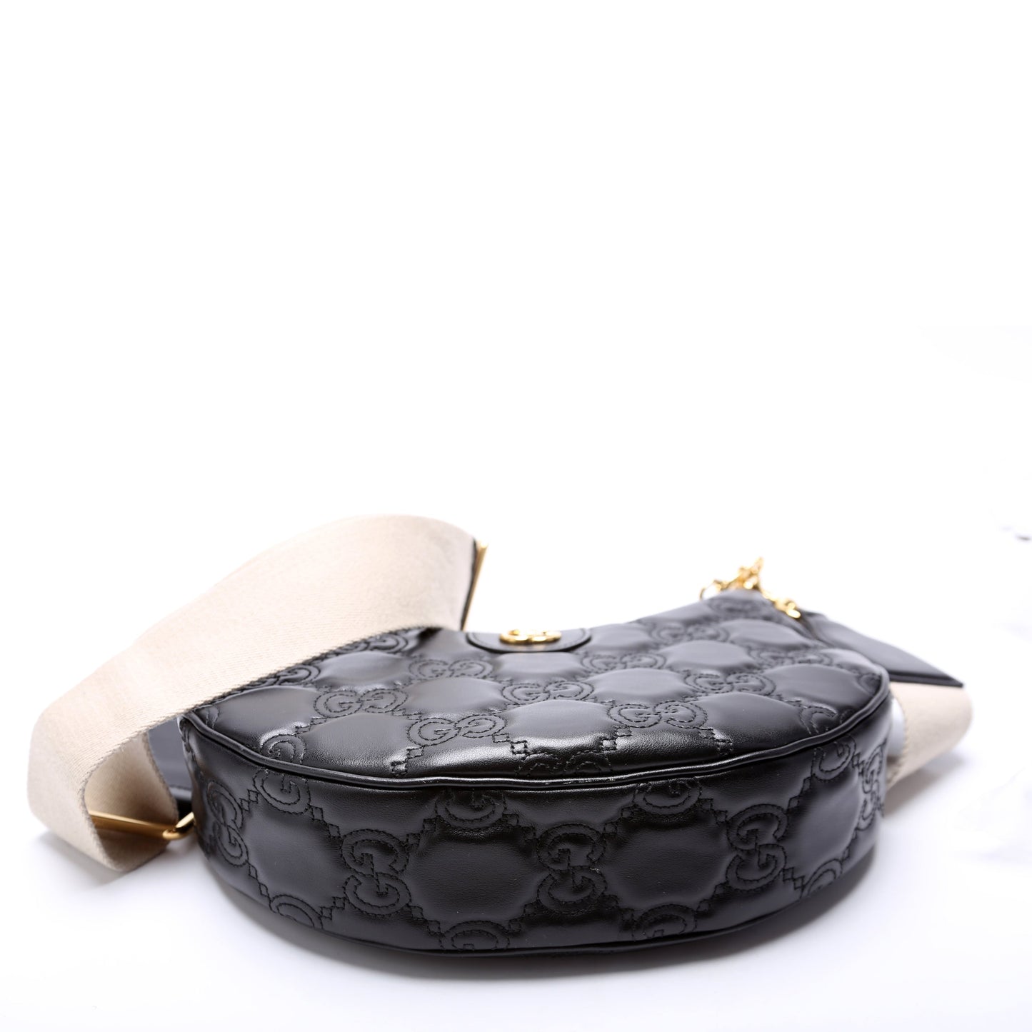 Gucci 739709 Matelasse Small Black Bag
