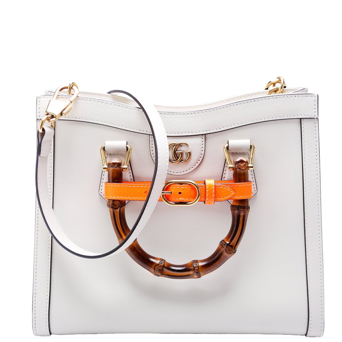 Gucci 660195 Jumbo GG Canvas Diana Small Tote Bag