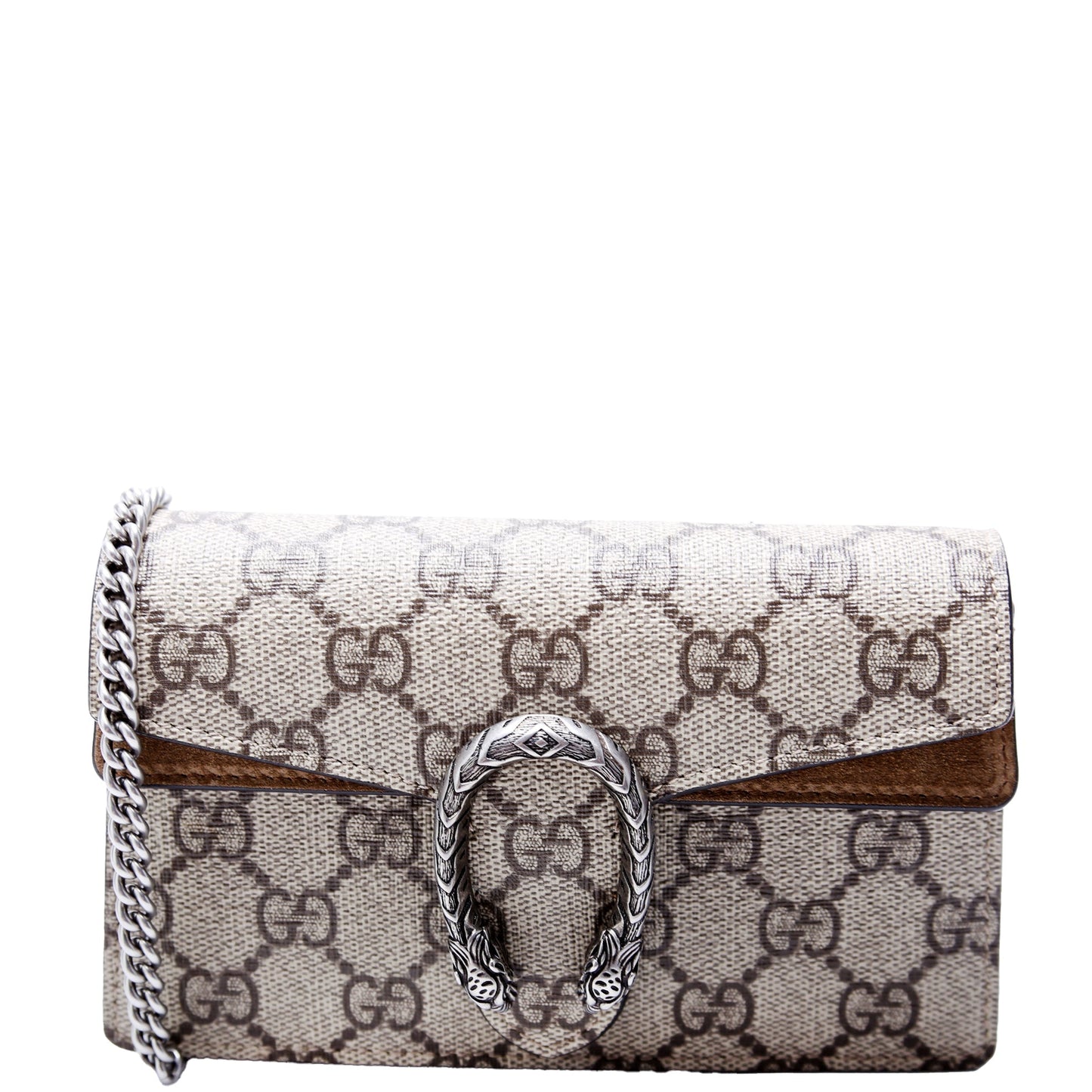 Gucci 476432 Dionysus GG Supreme Mini Brown Bag