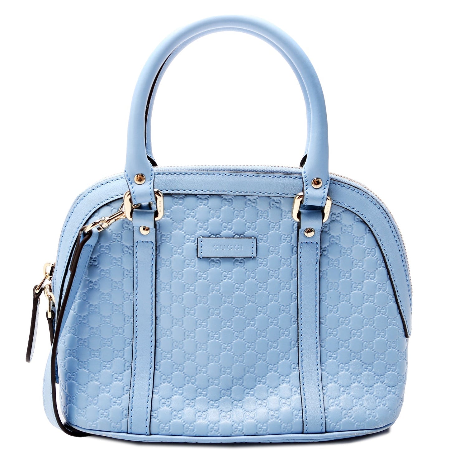 Gucci 449654 Mini Dome Micro Blue Bag