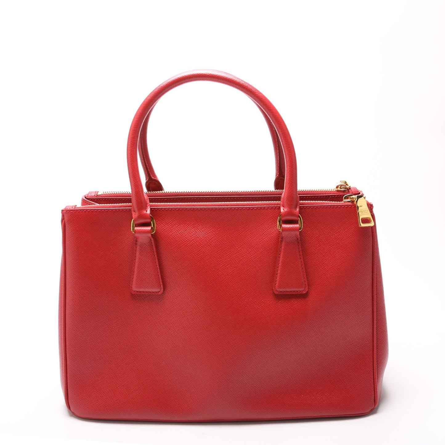 Prada Saffiano Galleria Medium Red Bag