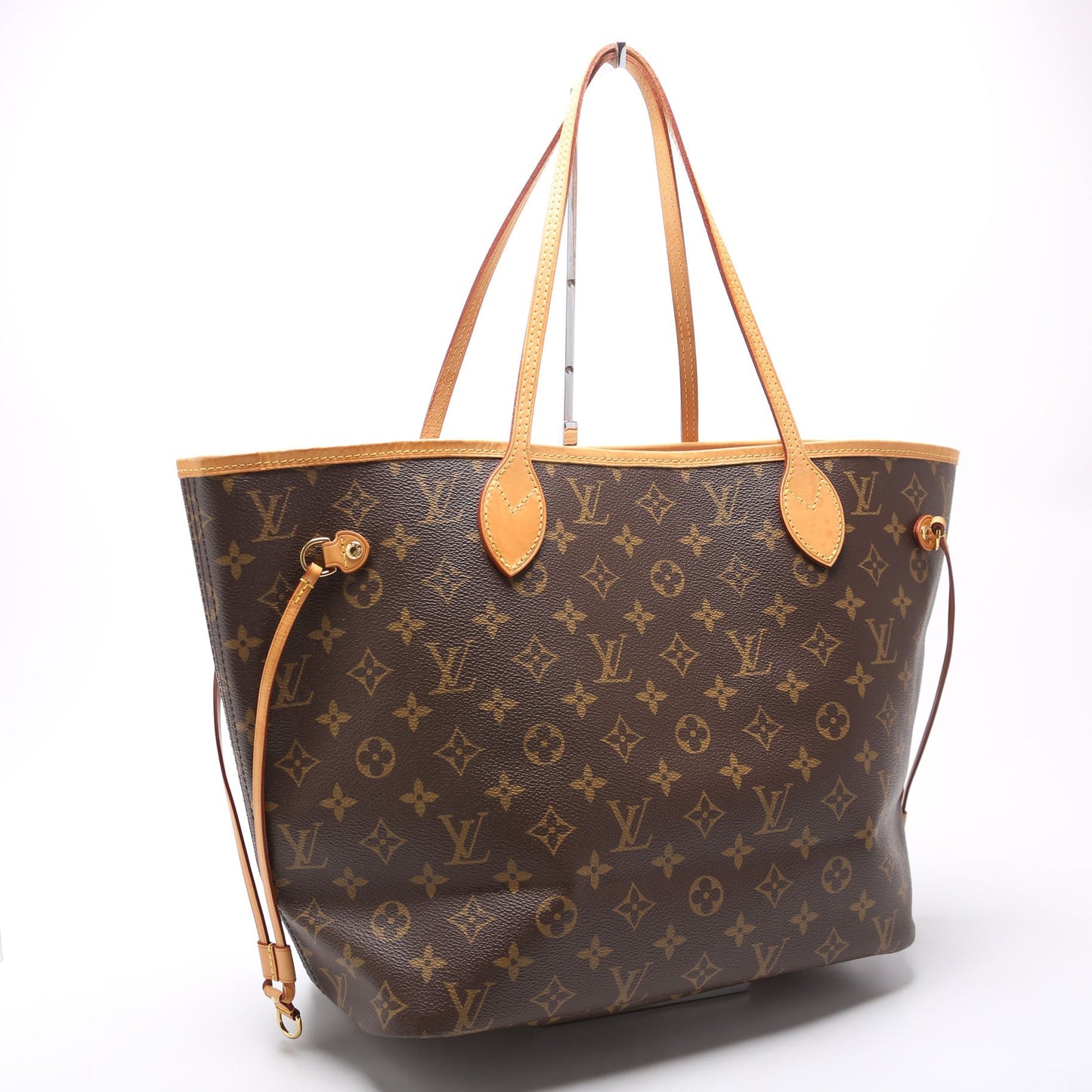 Louis Vuitton Neverfull W/ Wallet MM Monogram