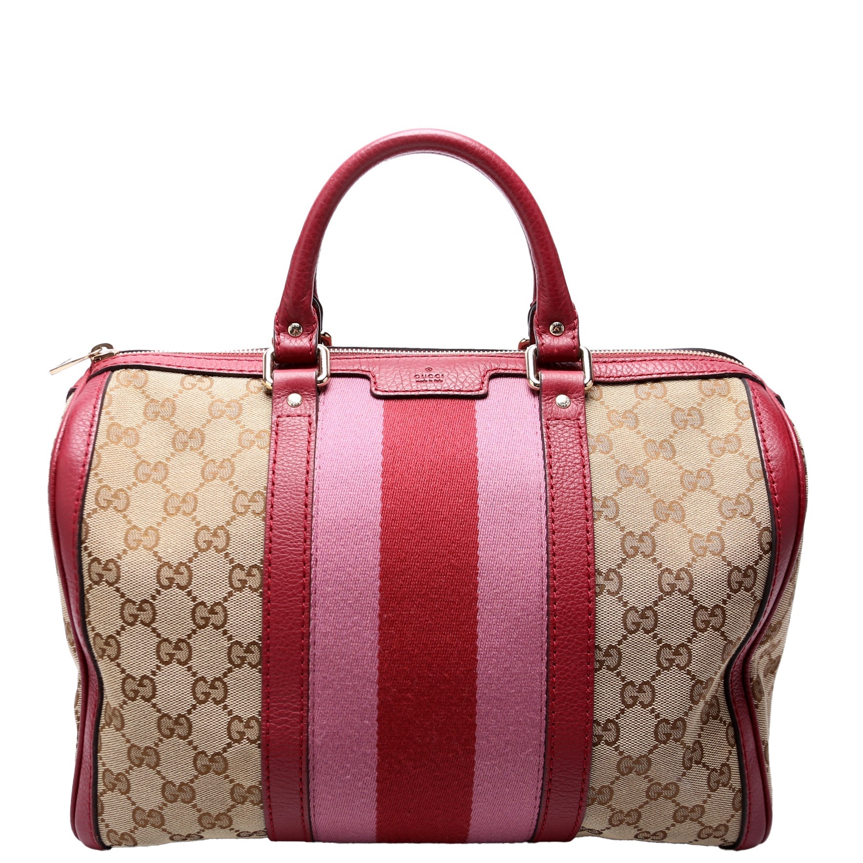 Gucci 247205 Boston Canvas Bag