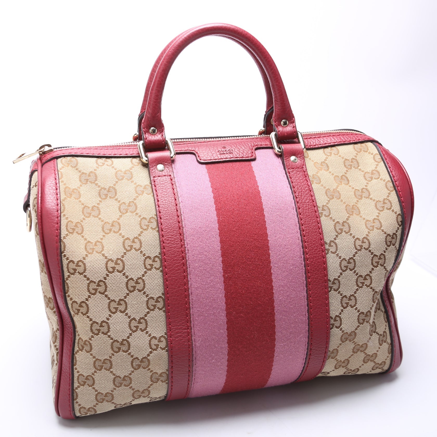 Gucci 247205 Boston Canvas Bag