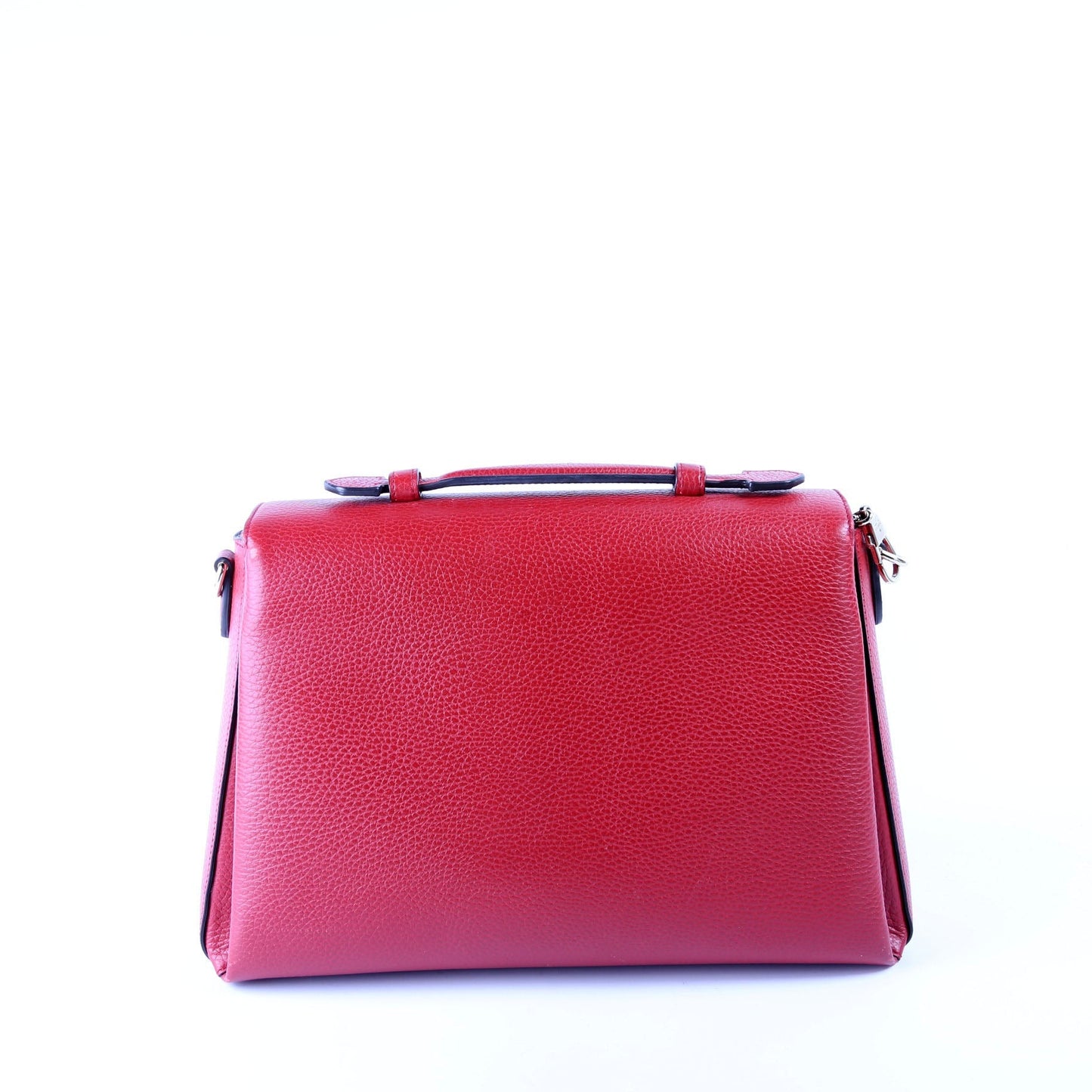 Gucci 510306 Large Interlocking GG Shoulder Red Bag