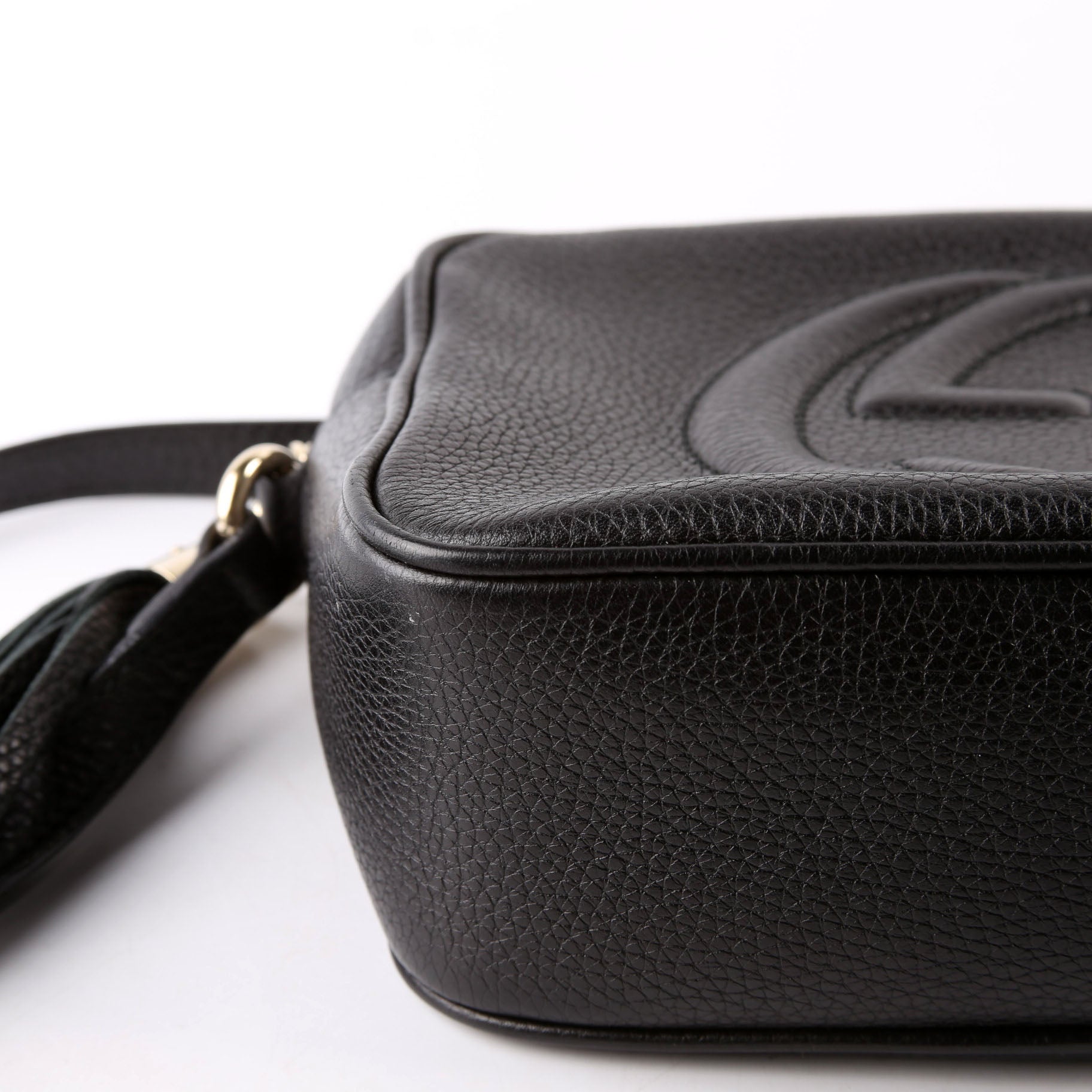 Gucci 308364 Soho Disco Crossbody Black Bag