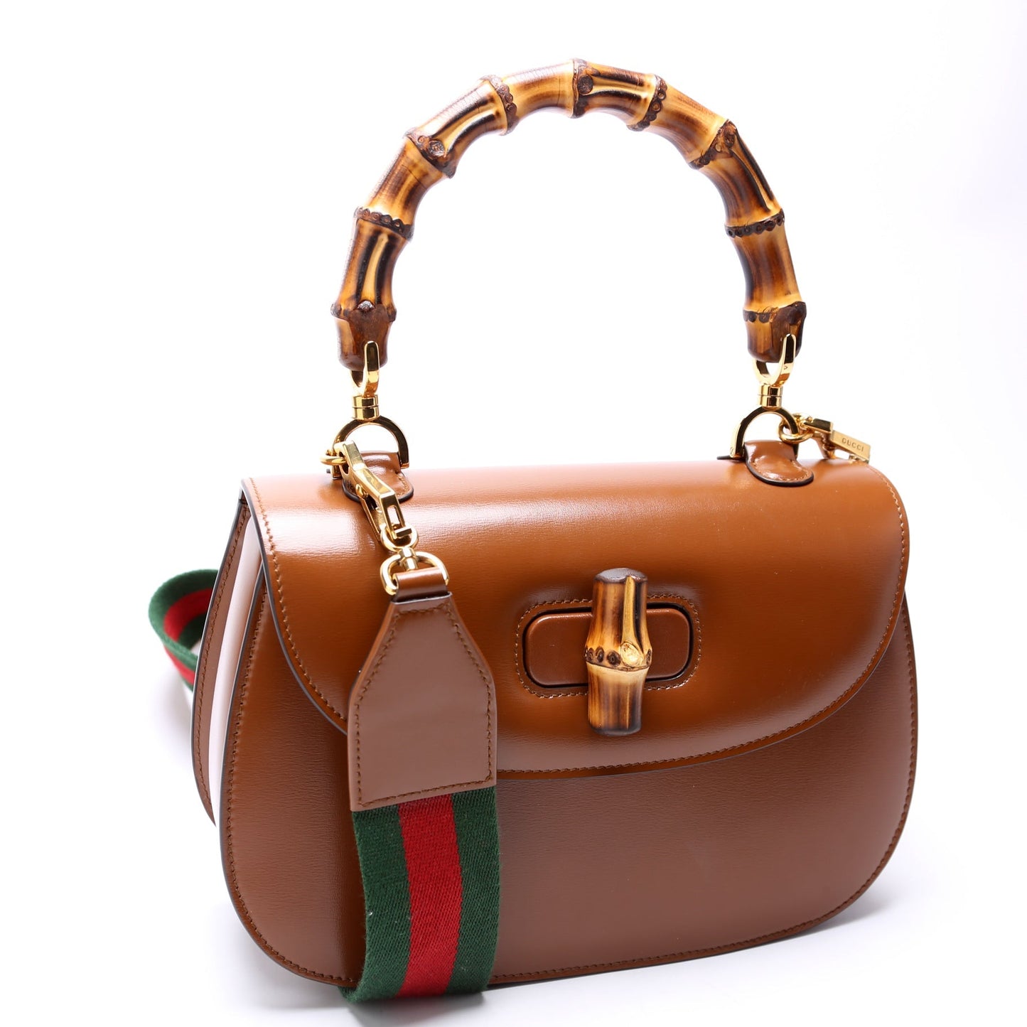 Gucci 672206 Bamboo 1947 Top Handle Medium Bag