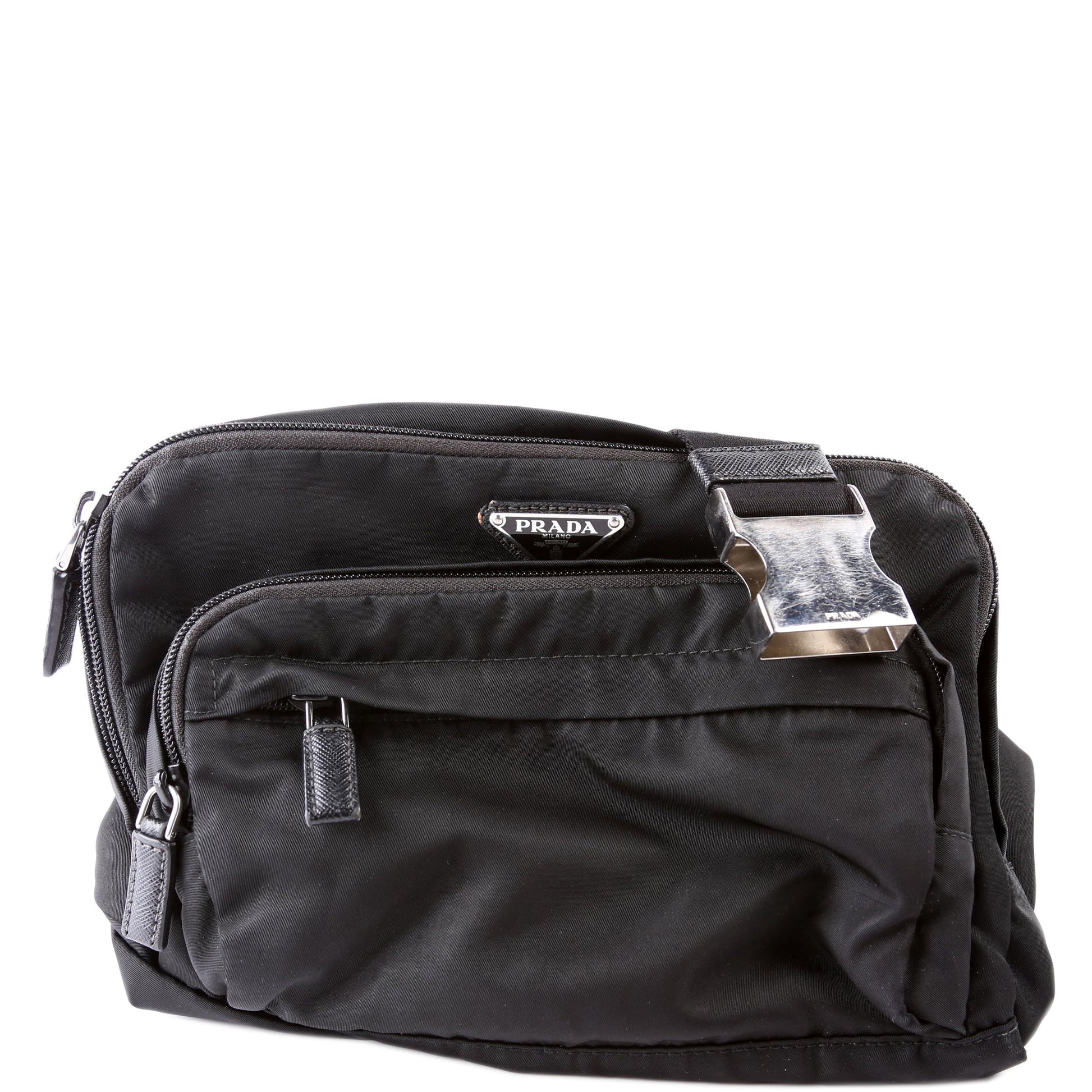 Prada Tessuto Nylon Waist Large Bag