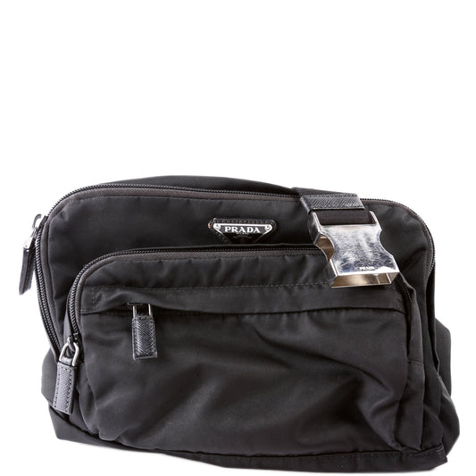 Prada Tessuto Nylon Waist Large Bag