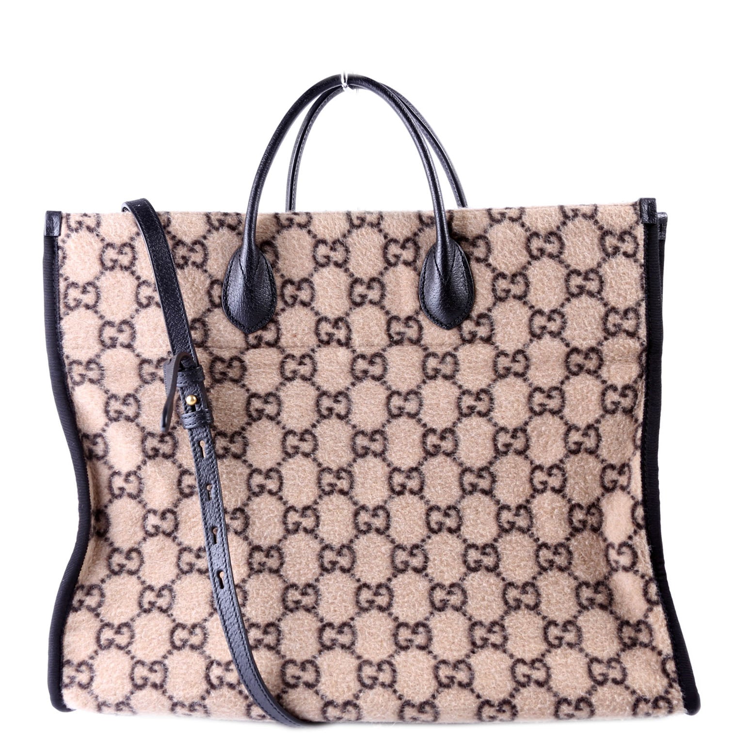 Gucci GG Wool Tote Bag