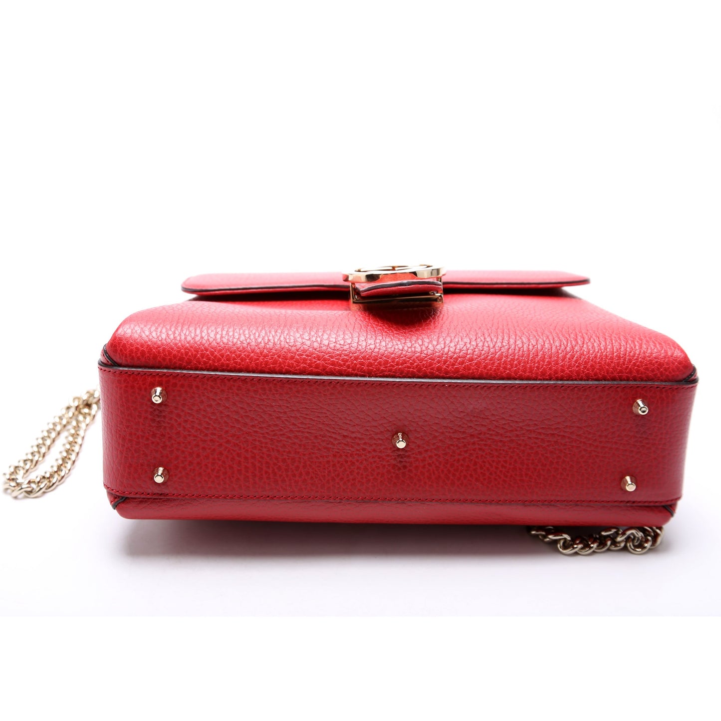 Gucci 510302 Medium Interlocking Satchel Red Bag