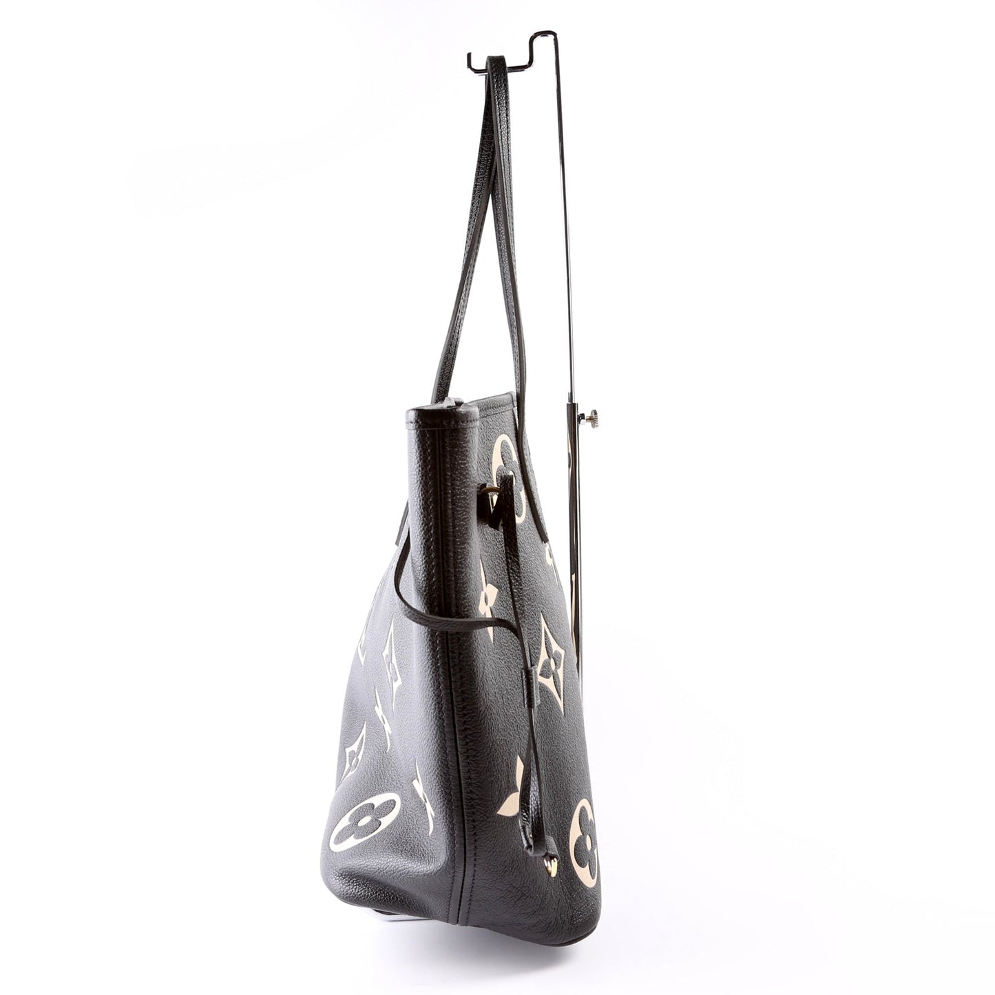 Louis Vuitton Neverfull with Wallet MM Bicolor Empreinte Black