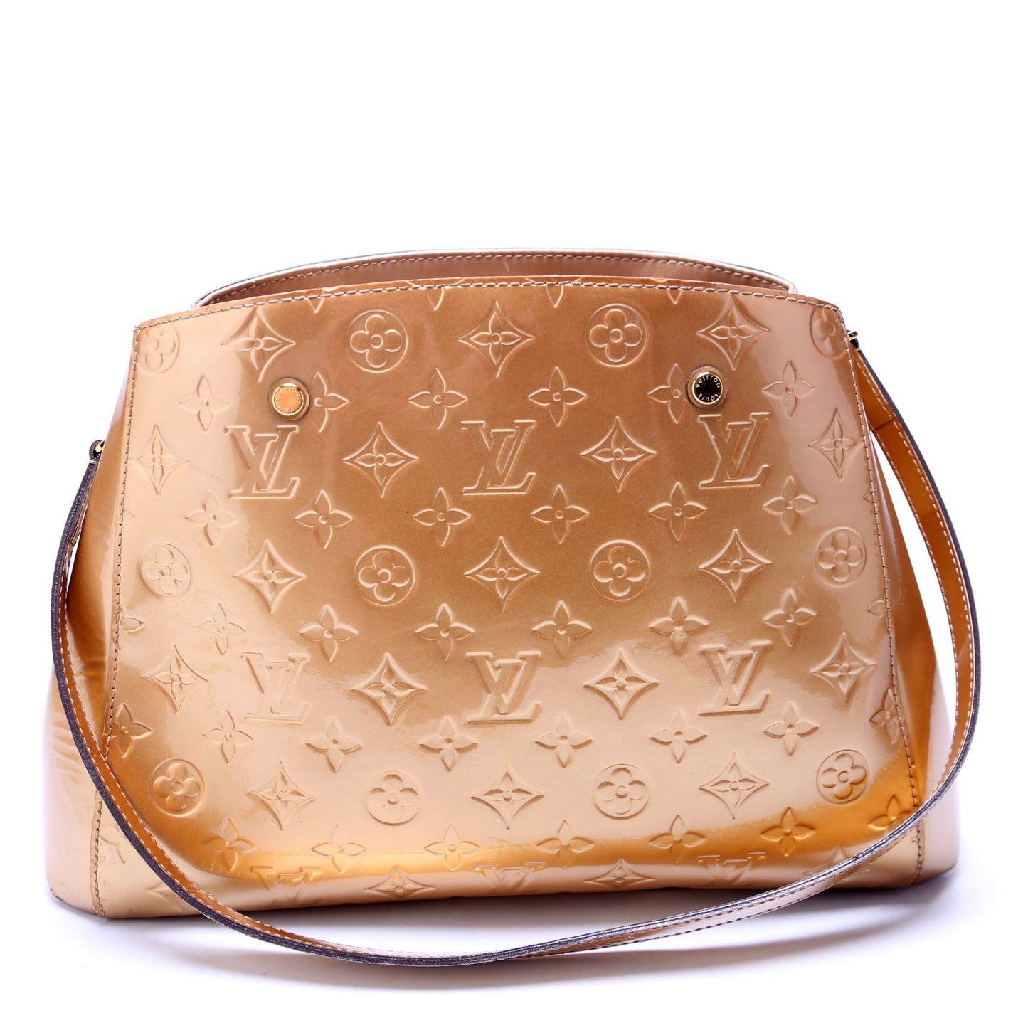Louis Vuitton Montaigne MM Vernis Gold