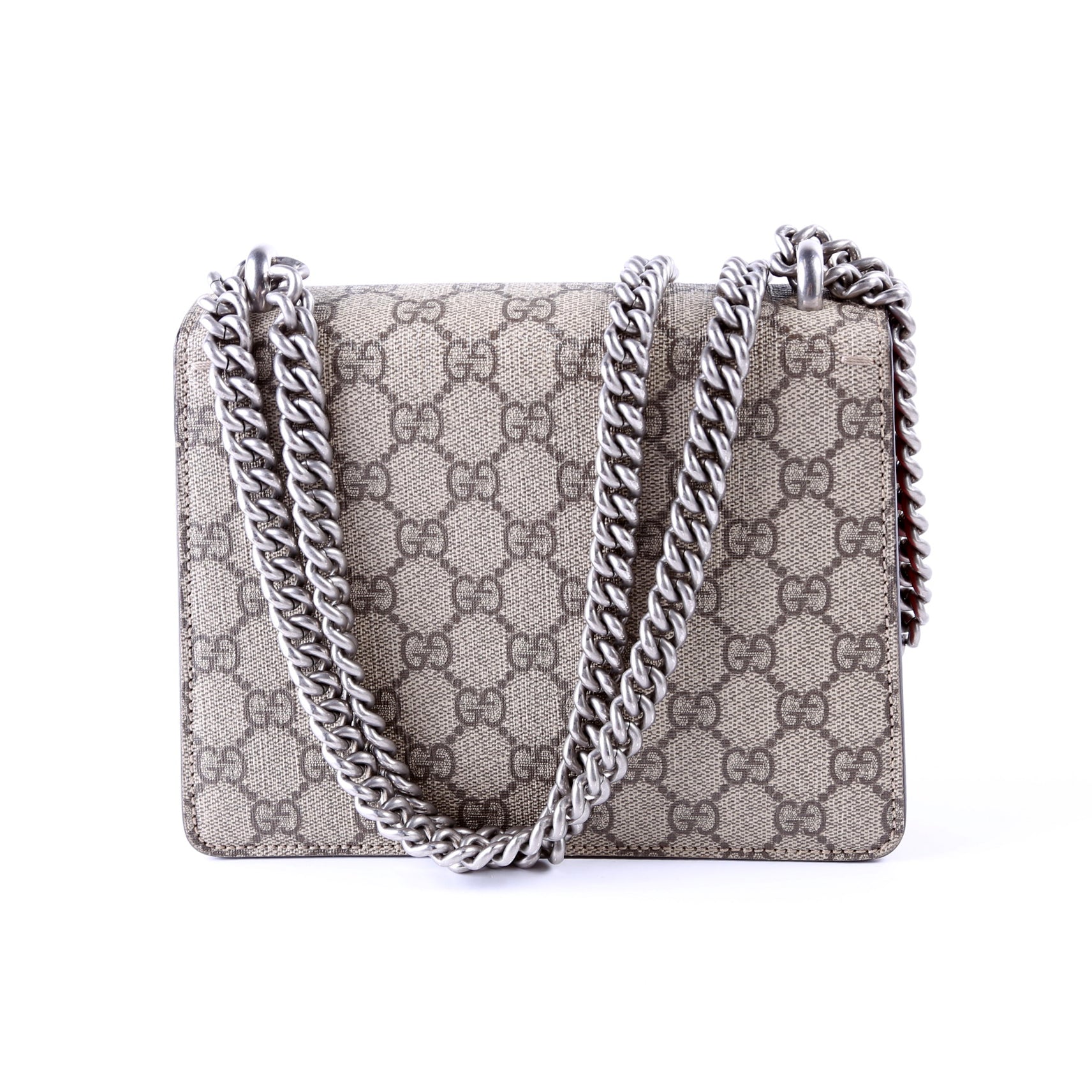Gucci 421970 Dionysus GG Shoulder Mini Red Bag