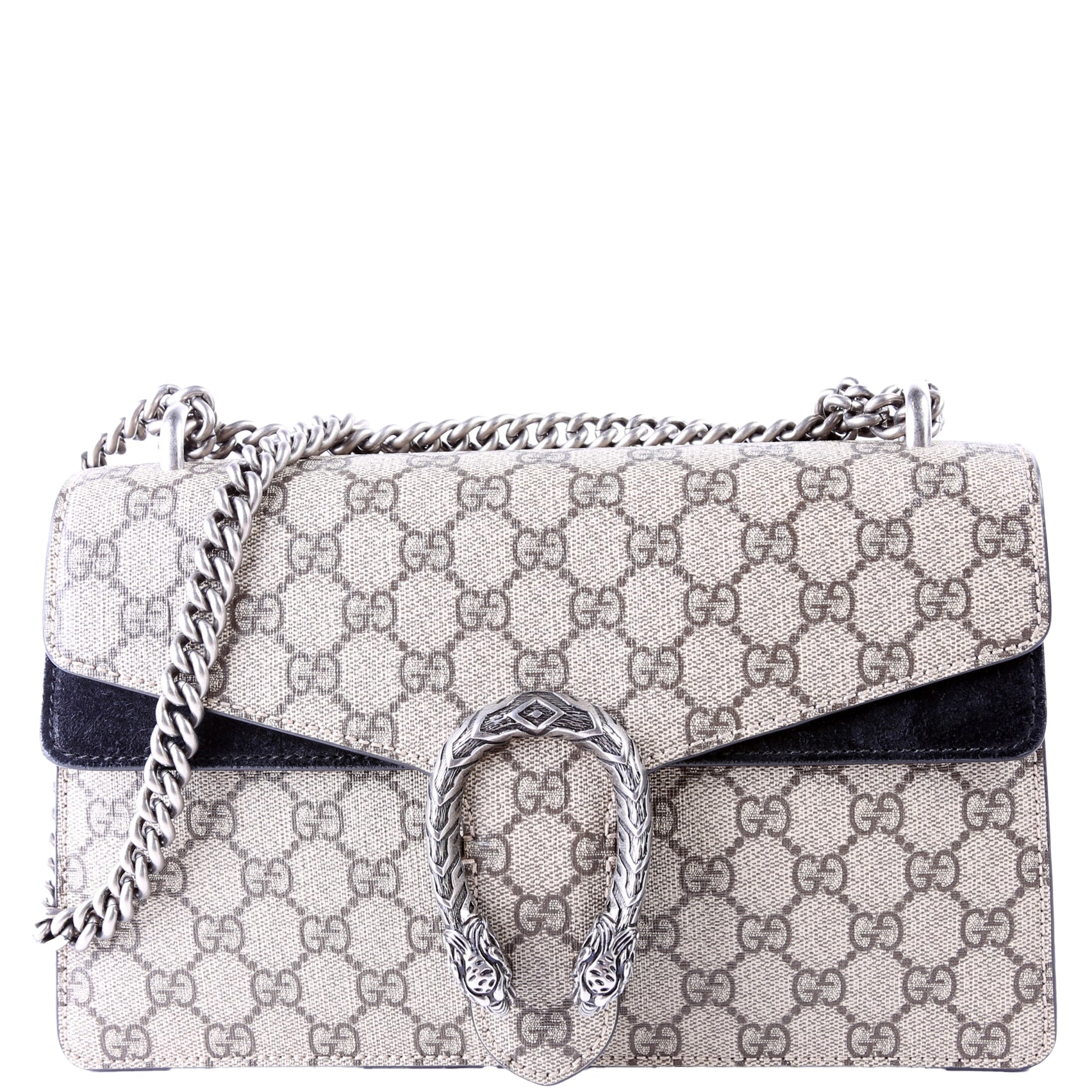 Gucci 400249 Dionysus GG Shoulder Small Black Bag