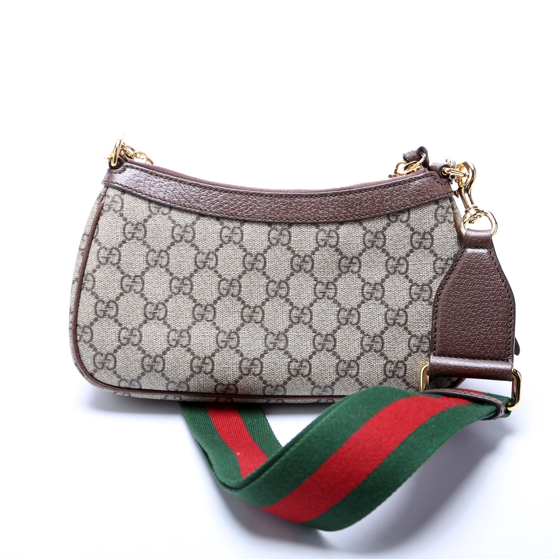 Gucci 735132 GG Supreme Ophidia Charm Small Bag