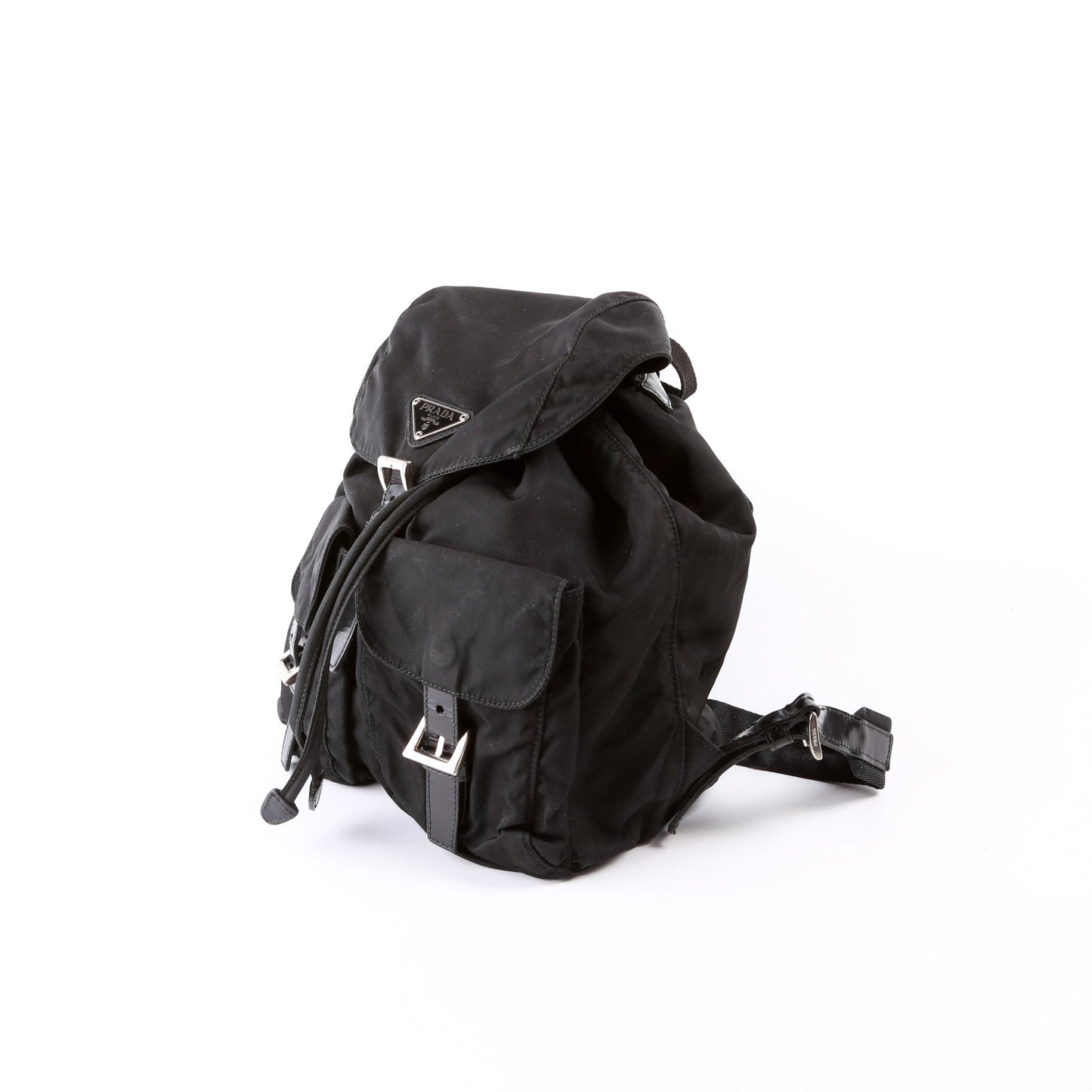 Prada Nylon Backpack Small Black Bag