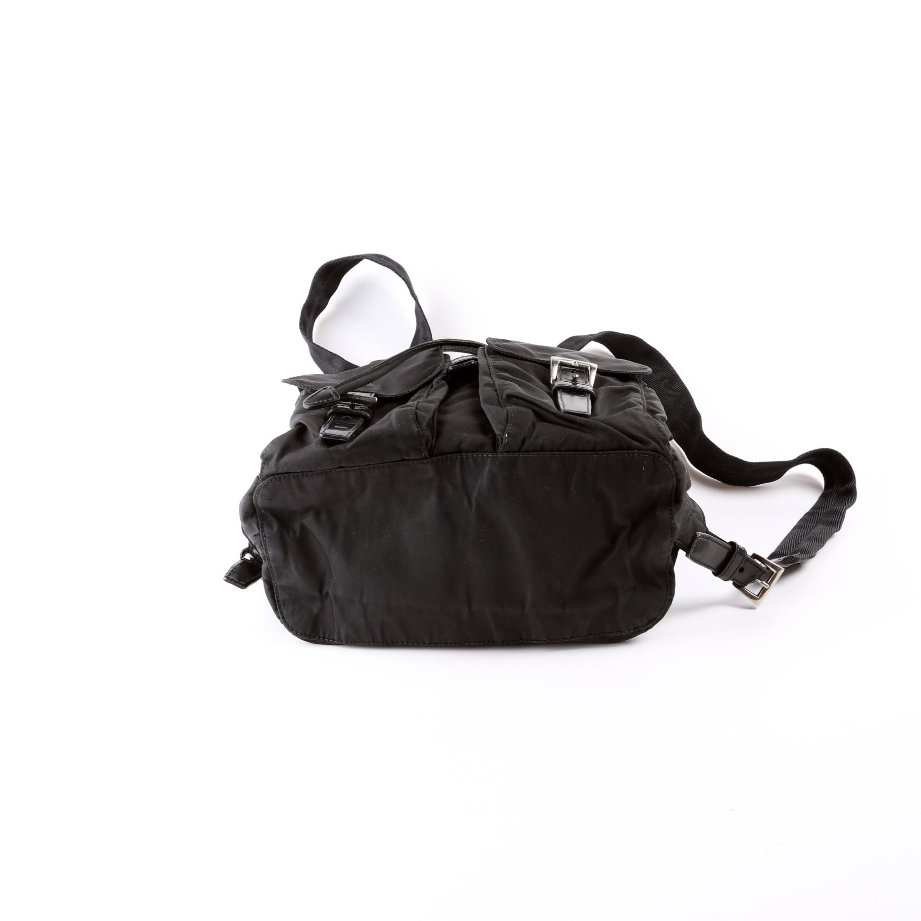 Prada Nylon Backpack Small Black Bag