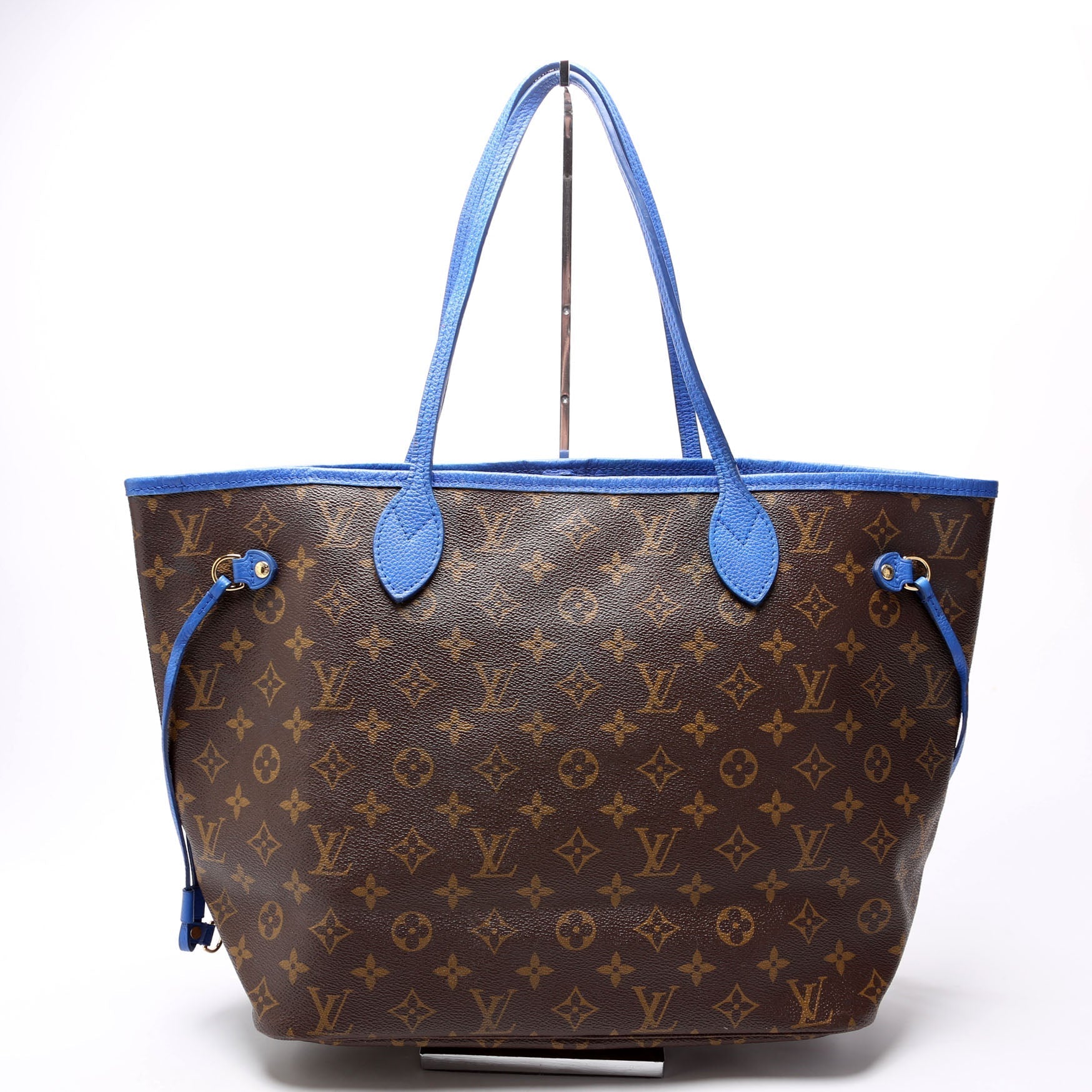 Louis Vuitton Neverfull MM Ikat Monogram Blue