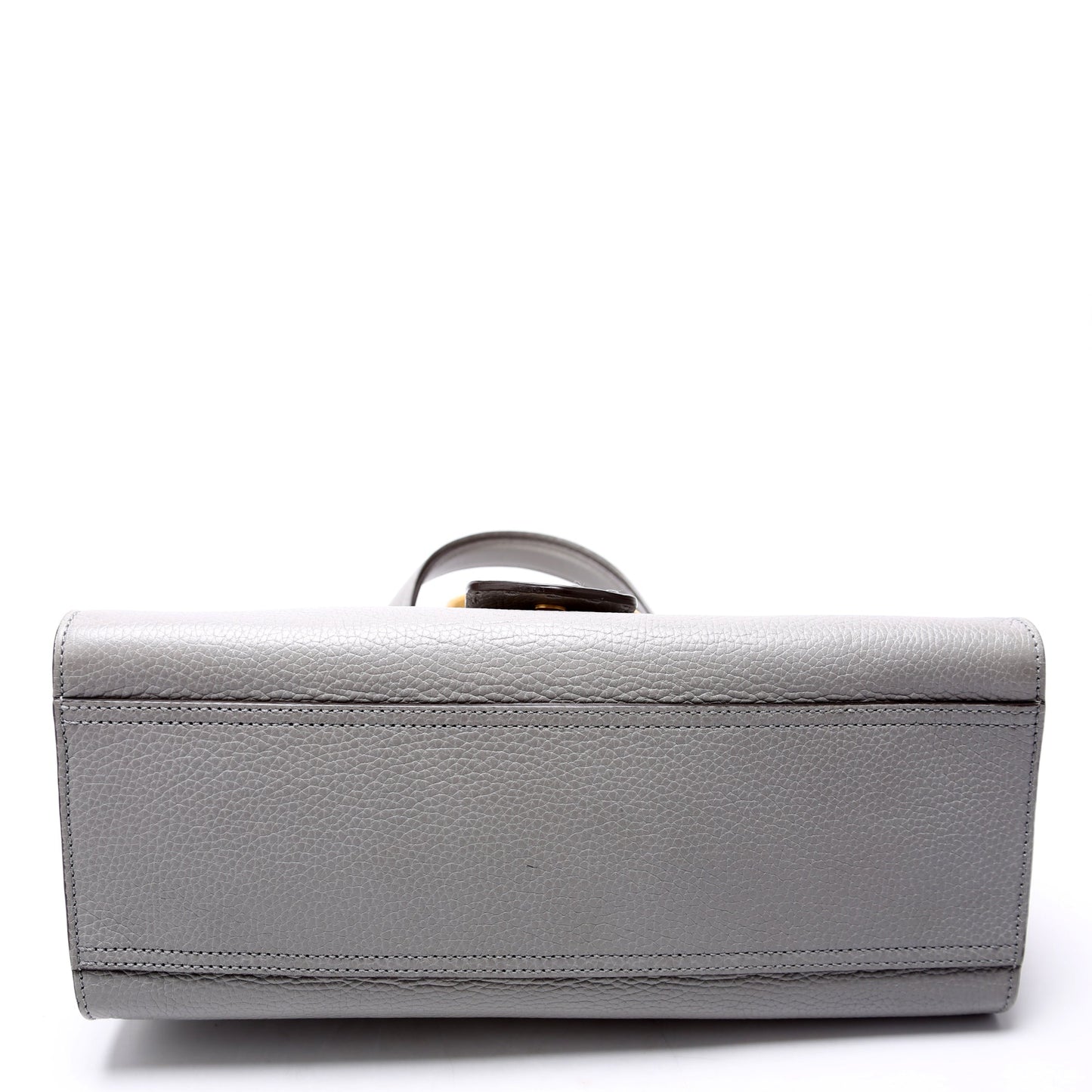 Gucci 421890 Marmont Top Handle Small Grey Bag