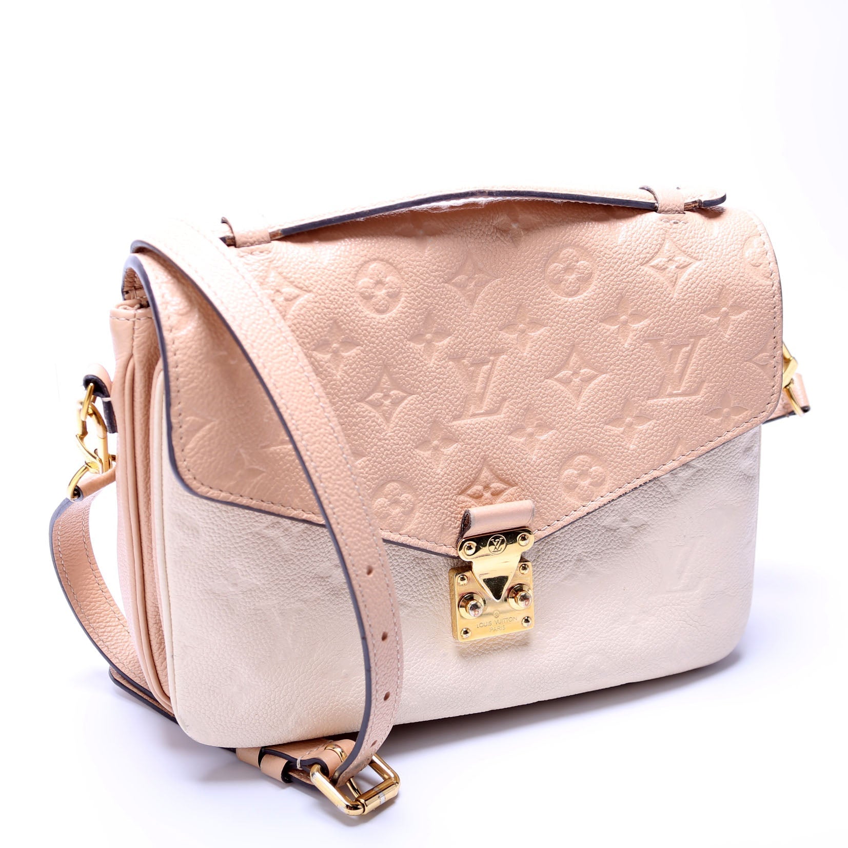 Louis Vuitton Pochette Metis Empreinte Tan