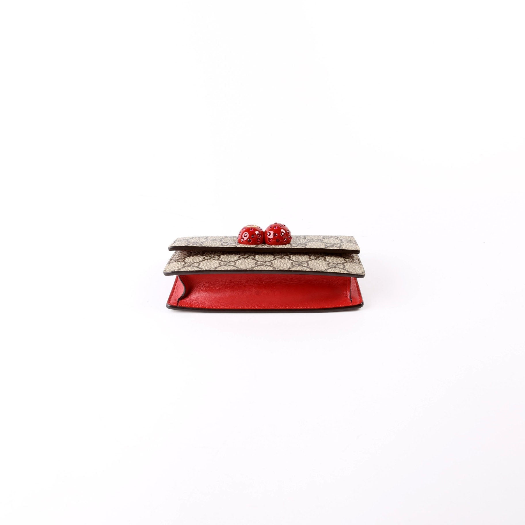 Gucci 481291 GG Supreme Cherries Mini Bag