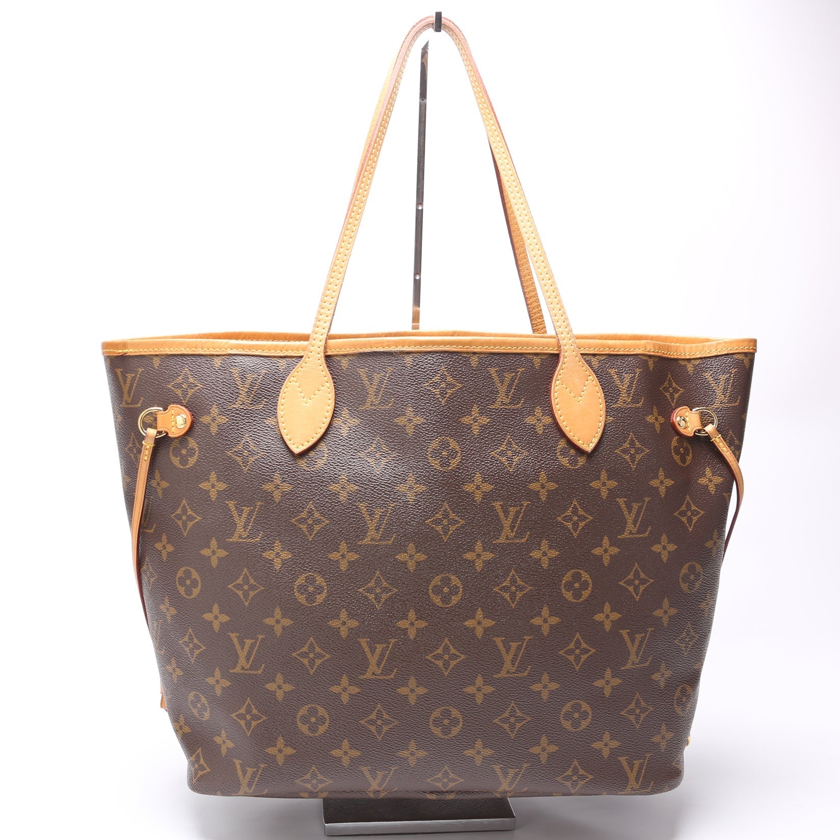 Louis Vuitton Neverfull With Wallet MM Monogram Yellow Interior