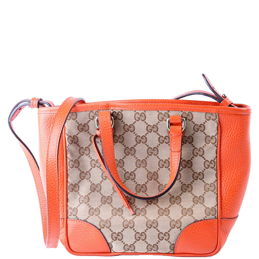 Gucci 449241 GG Small Crossbody Orange Bag
