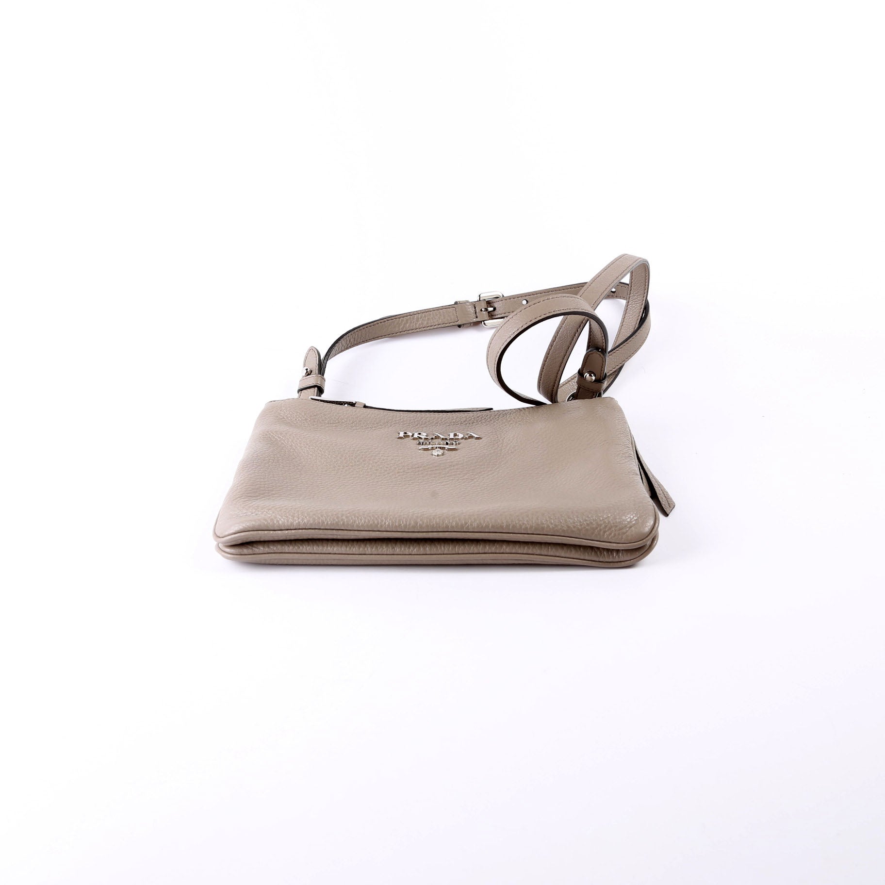 Prada 1BH046 Vitello Phenix Crossbody Bag - Style 2