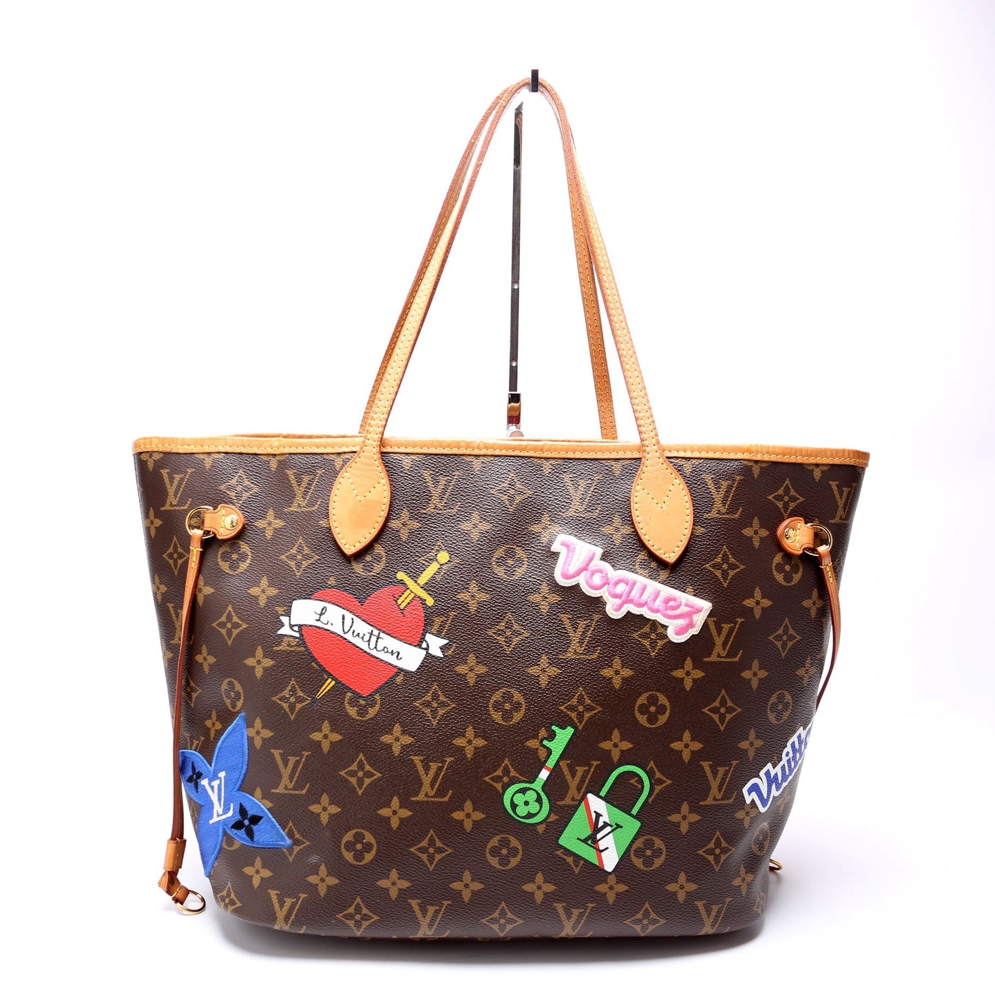 Louis Vuitton Neverfull with Wallet MM Patches